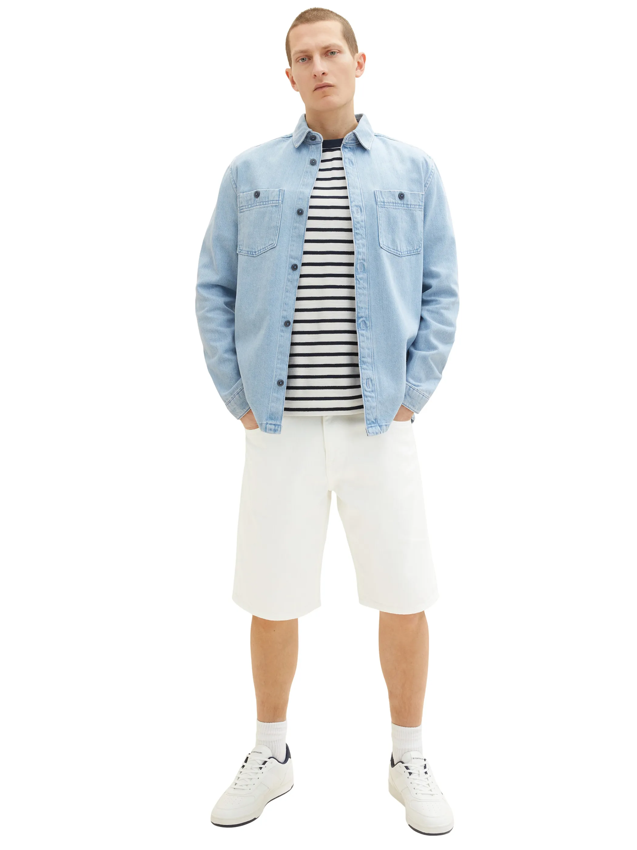 Tom Tailor 1036290 Tom Tailor Morris shorts Weiß 880554 10101 4 Tom Tailor 1036290 Tom Tailor Morris shorts Weiß 880554 10101 4