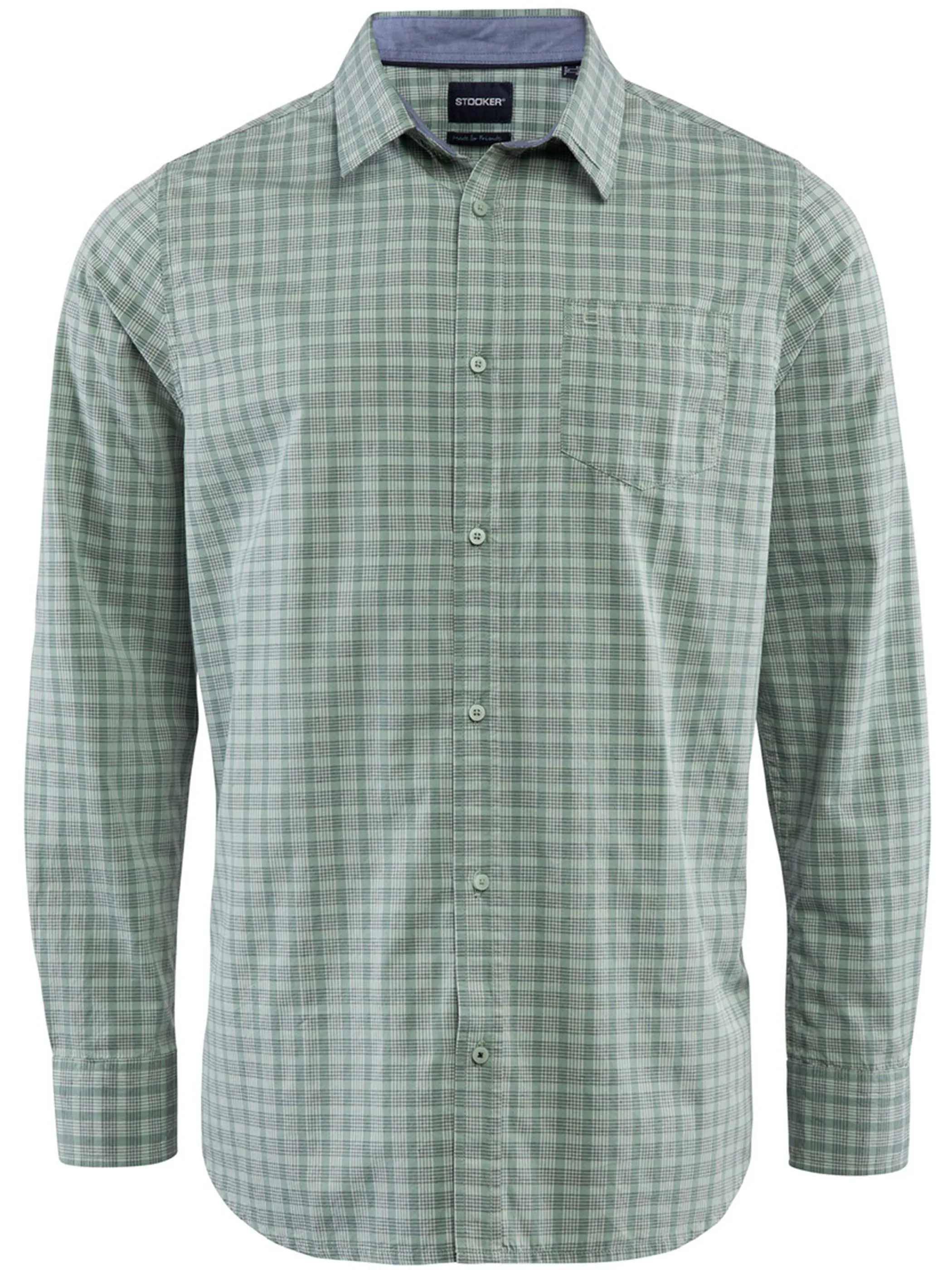 Stooker HAKA 73102230009770 He. Bluse/Hemd, Grün 913875 9770 4