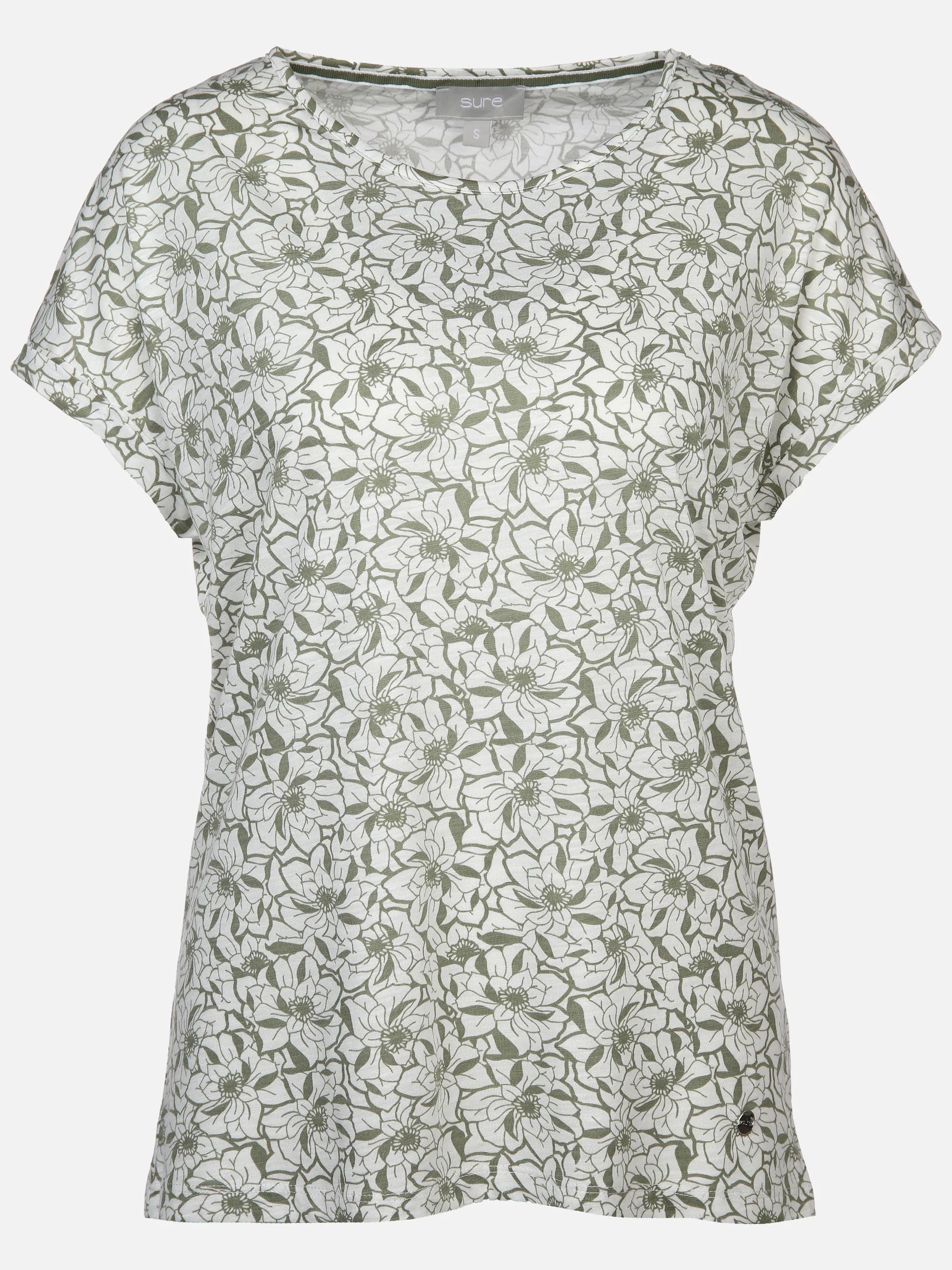 Sure Da-T-Shirt m. Reaktivdruck Salbei 890215 SALBEI 1
