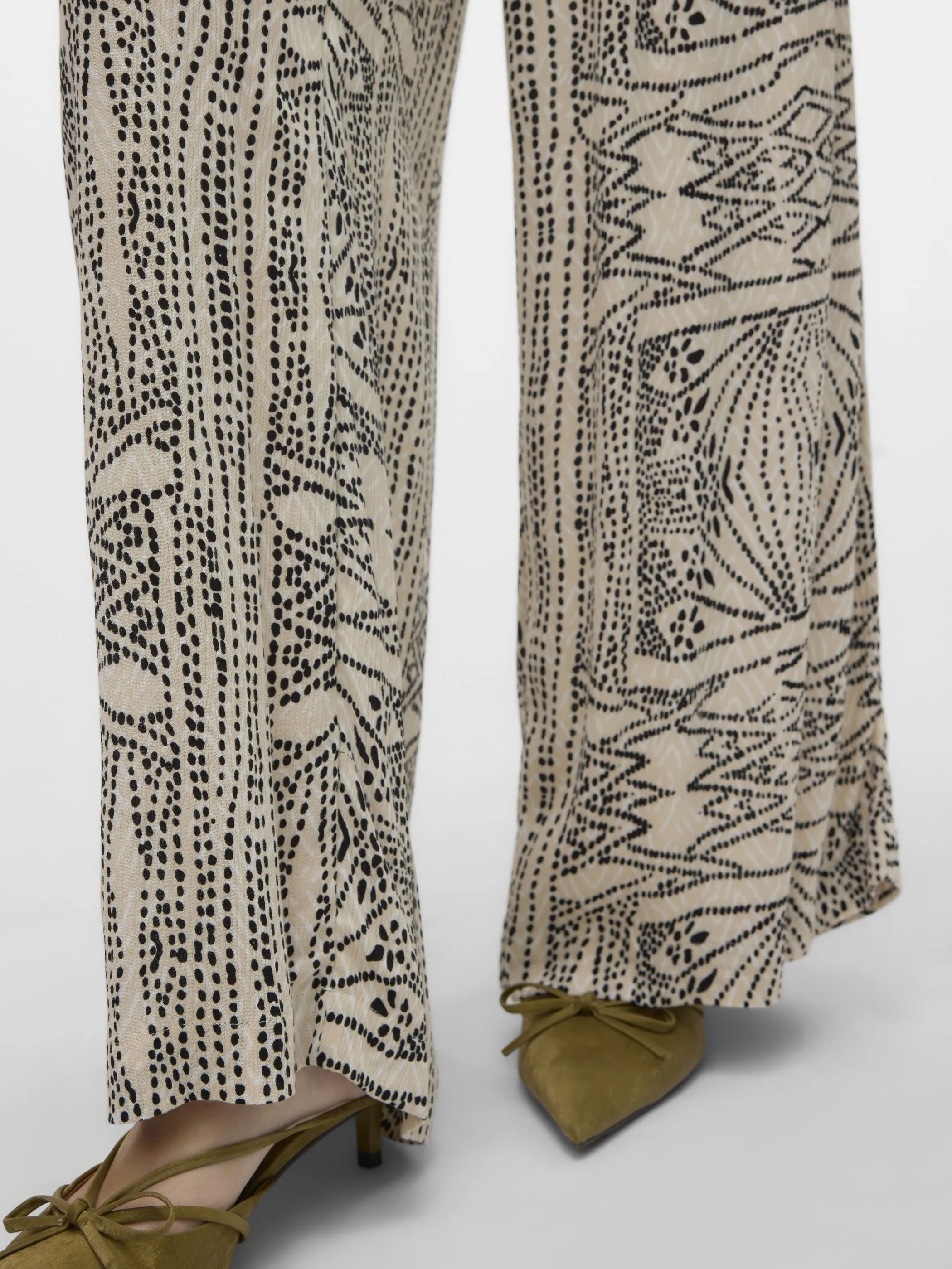 Vero Moda 10282478 VMMENNY HW WIDE PANTS Beige 906267 175626010 5