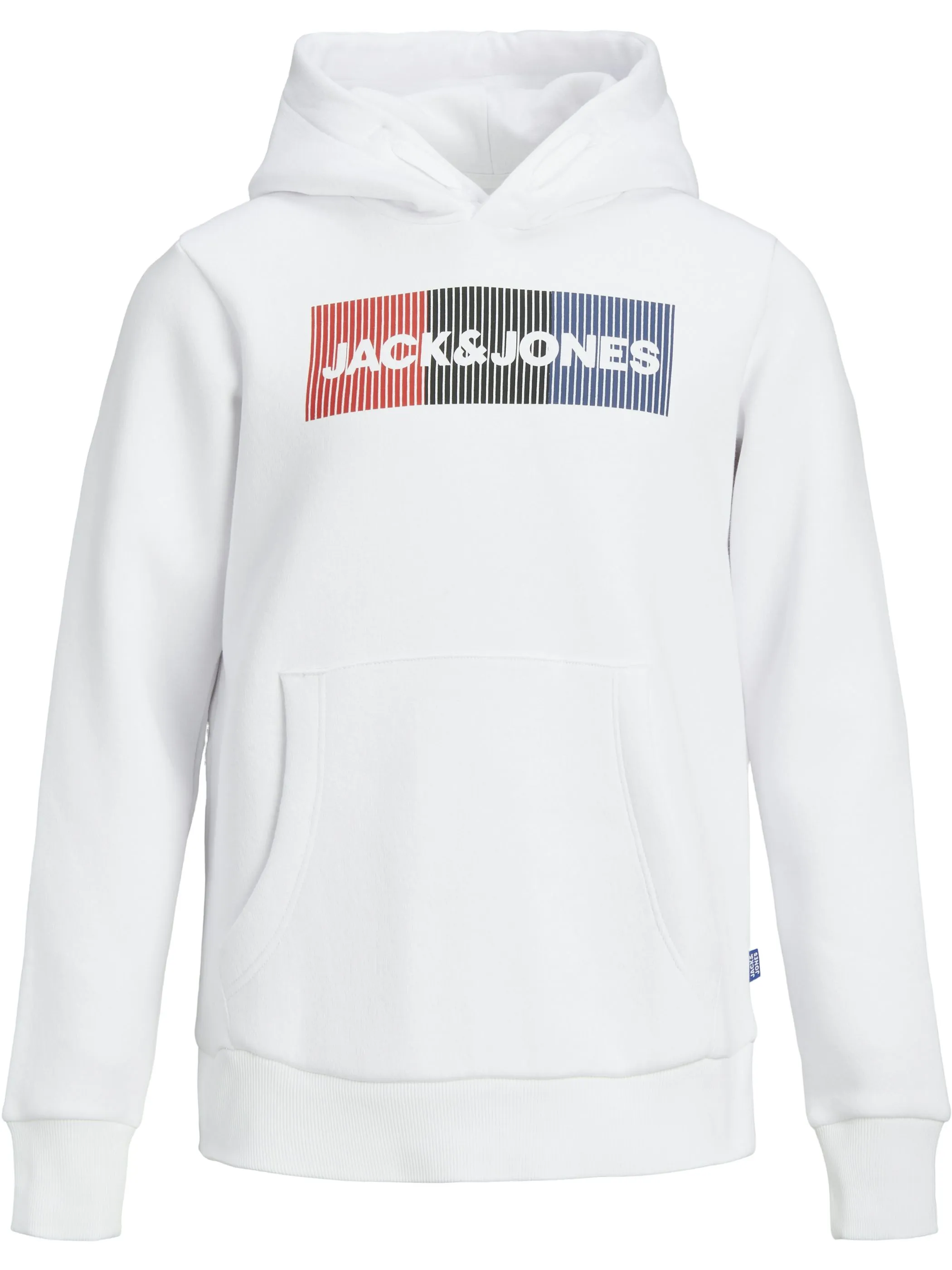 Jack&Jones Junior 12152841 JJECORP LOGO SWEAT HO Weiß 847246 178074007 1