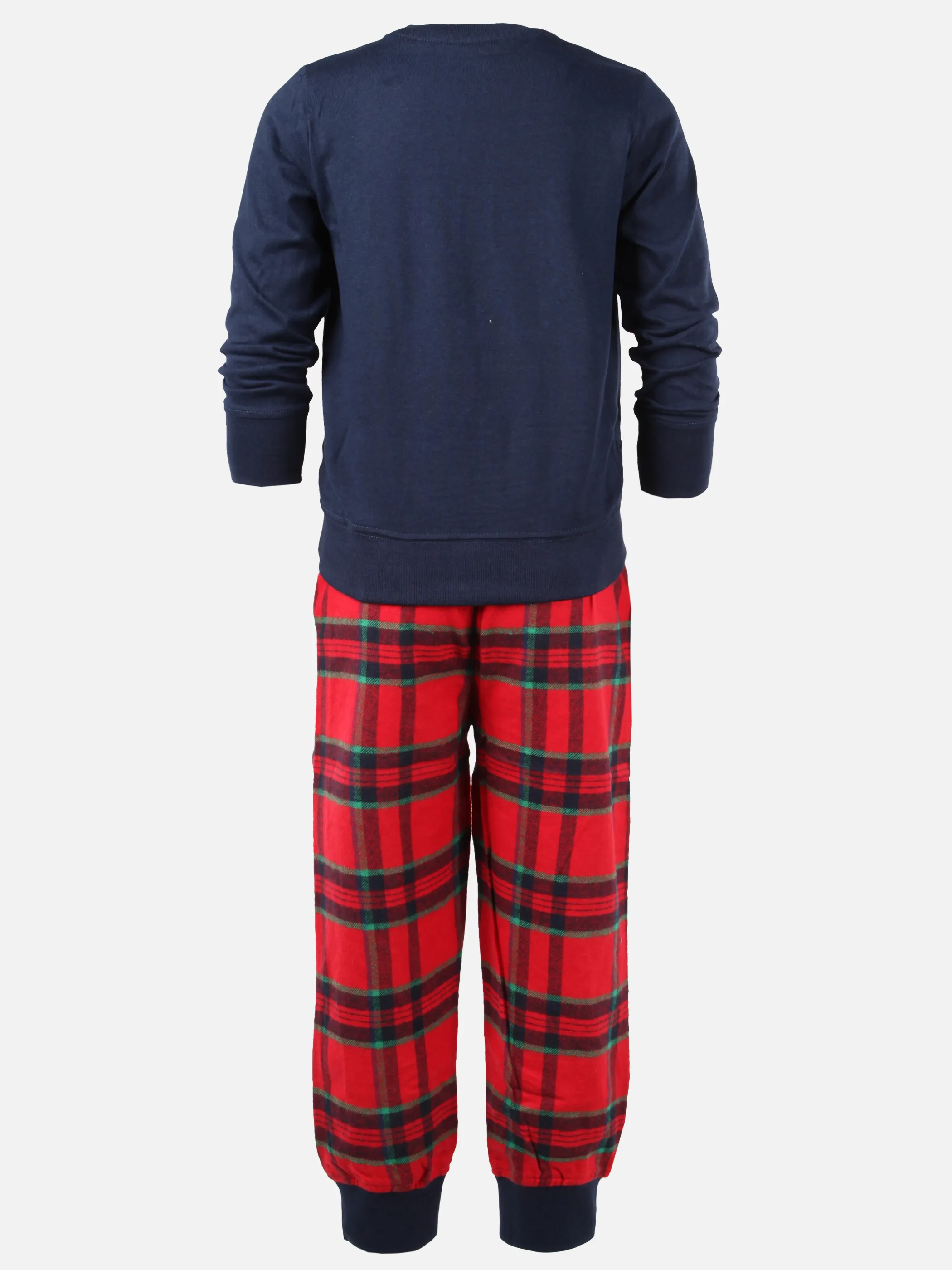 One Way Mini Girls  Pyjama Flanell Karo Rot 930107 ROT 2