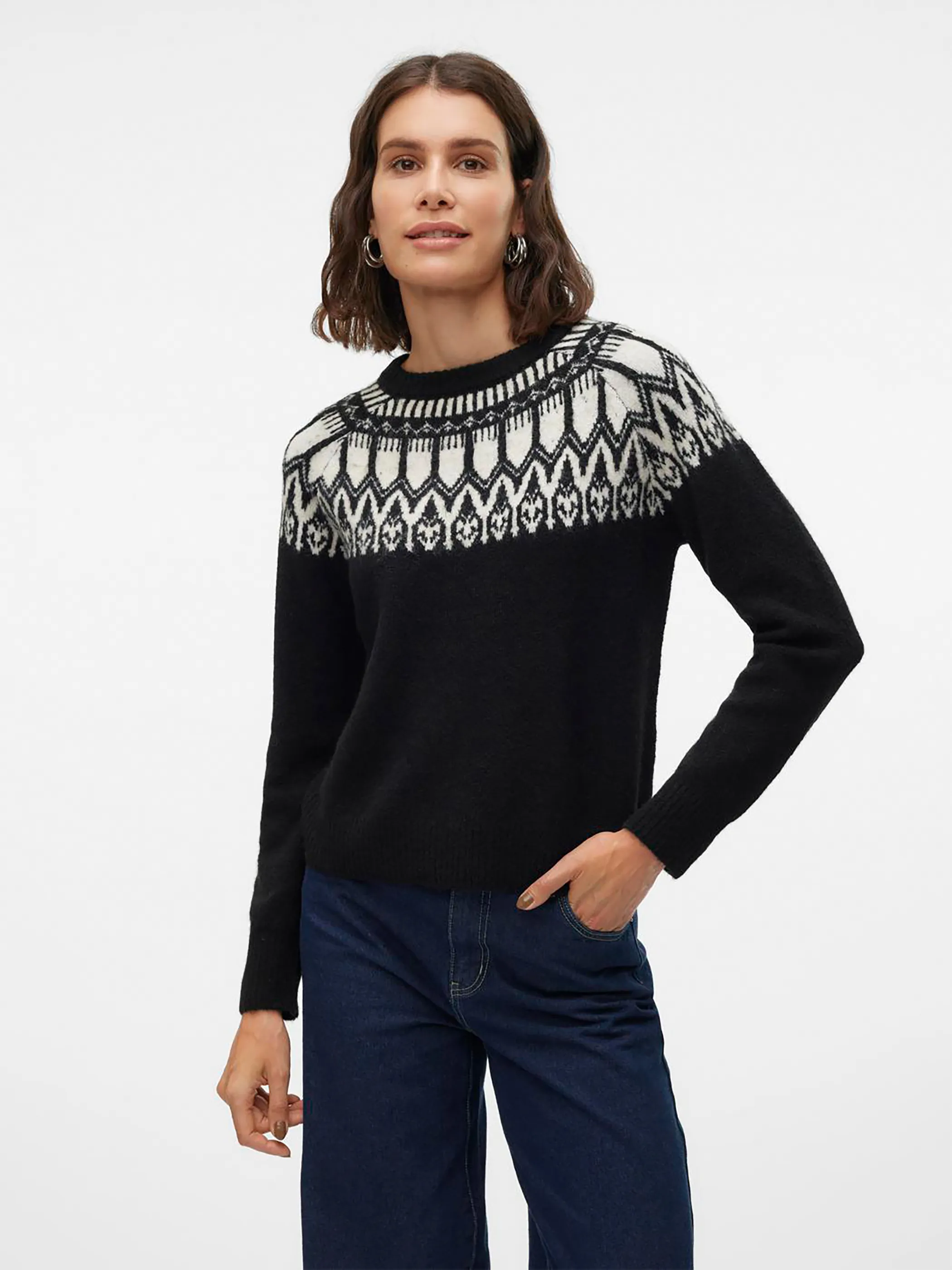 Vero Moda 10296978 VMSIMONE LS NORDIC PU Schwarz 896646 177868009 4 Vero Moda 10296978 VMSIMONE LS NORDIC PU Schwarz 896646 177868009 4