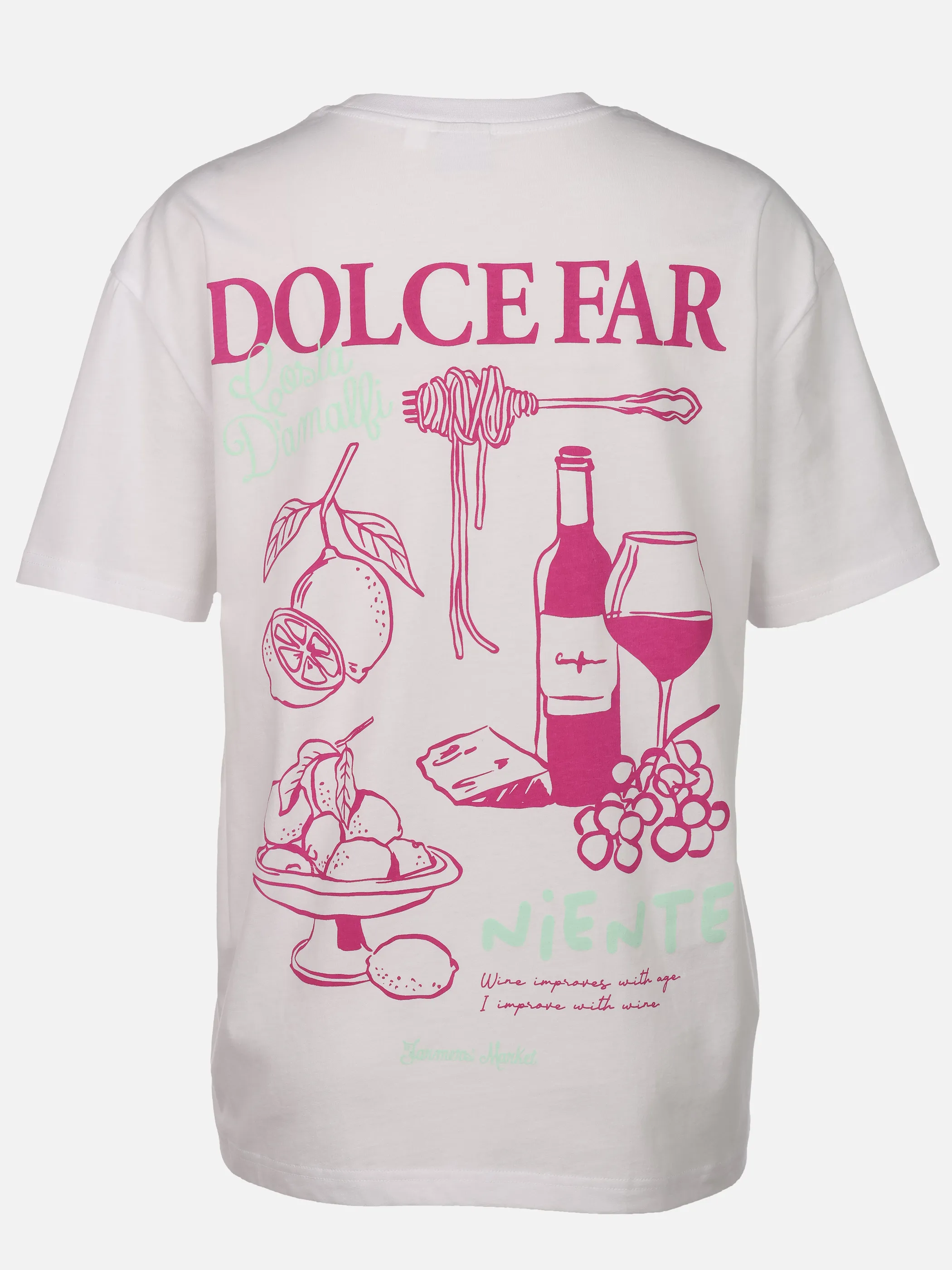 IX-O D12022AH02738AAWG YF Da-T-Shirt mit Backprint Weiß 925935 22000 2