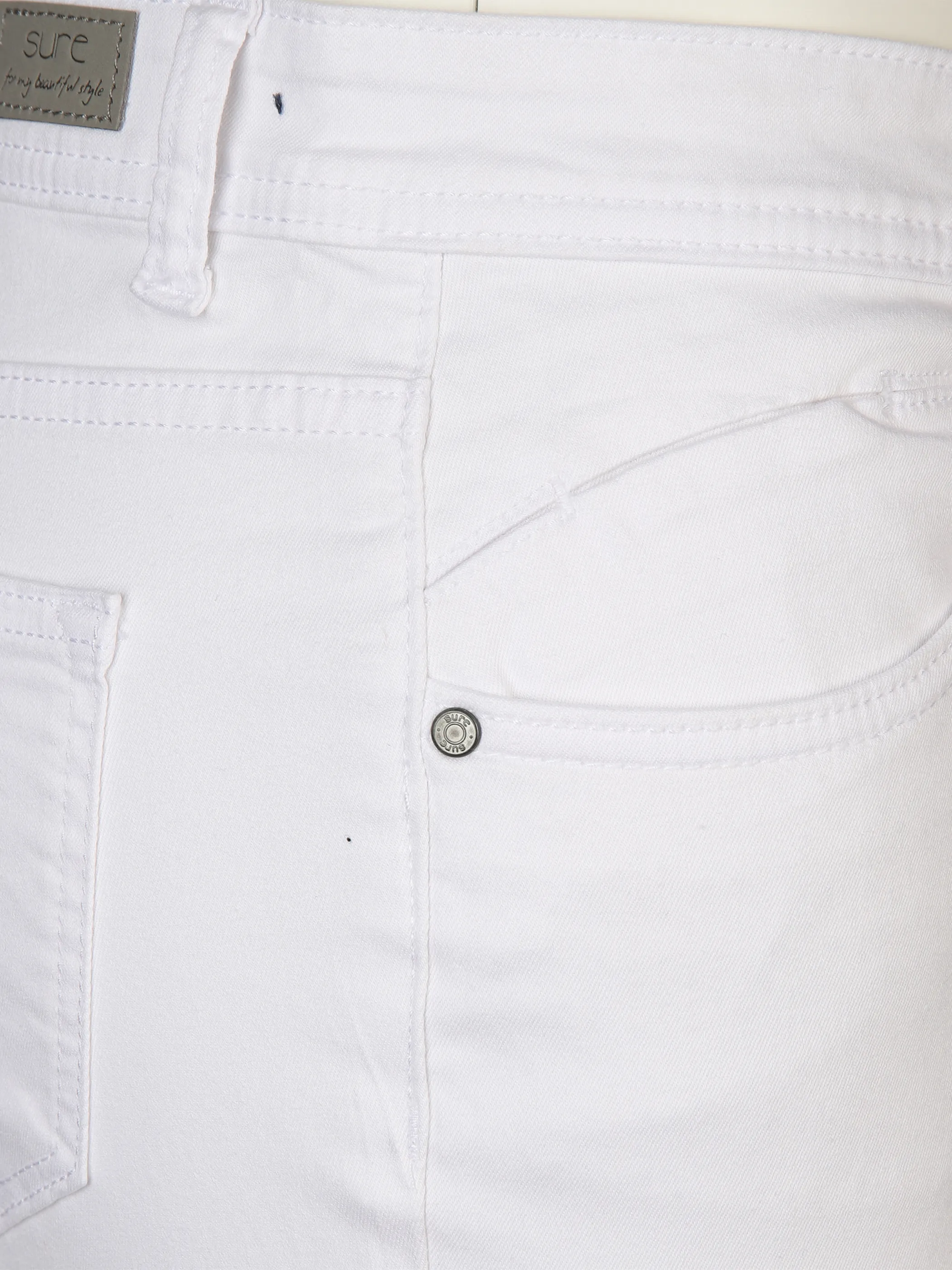 Sure Da-Bermuda slimfit Weiß 874365 WEIß 4 Sure Da-Bermuda slimfit Weiß 874365 WEIß 4