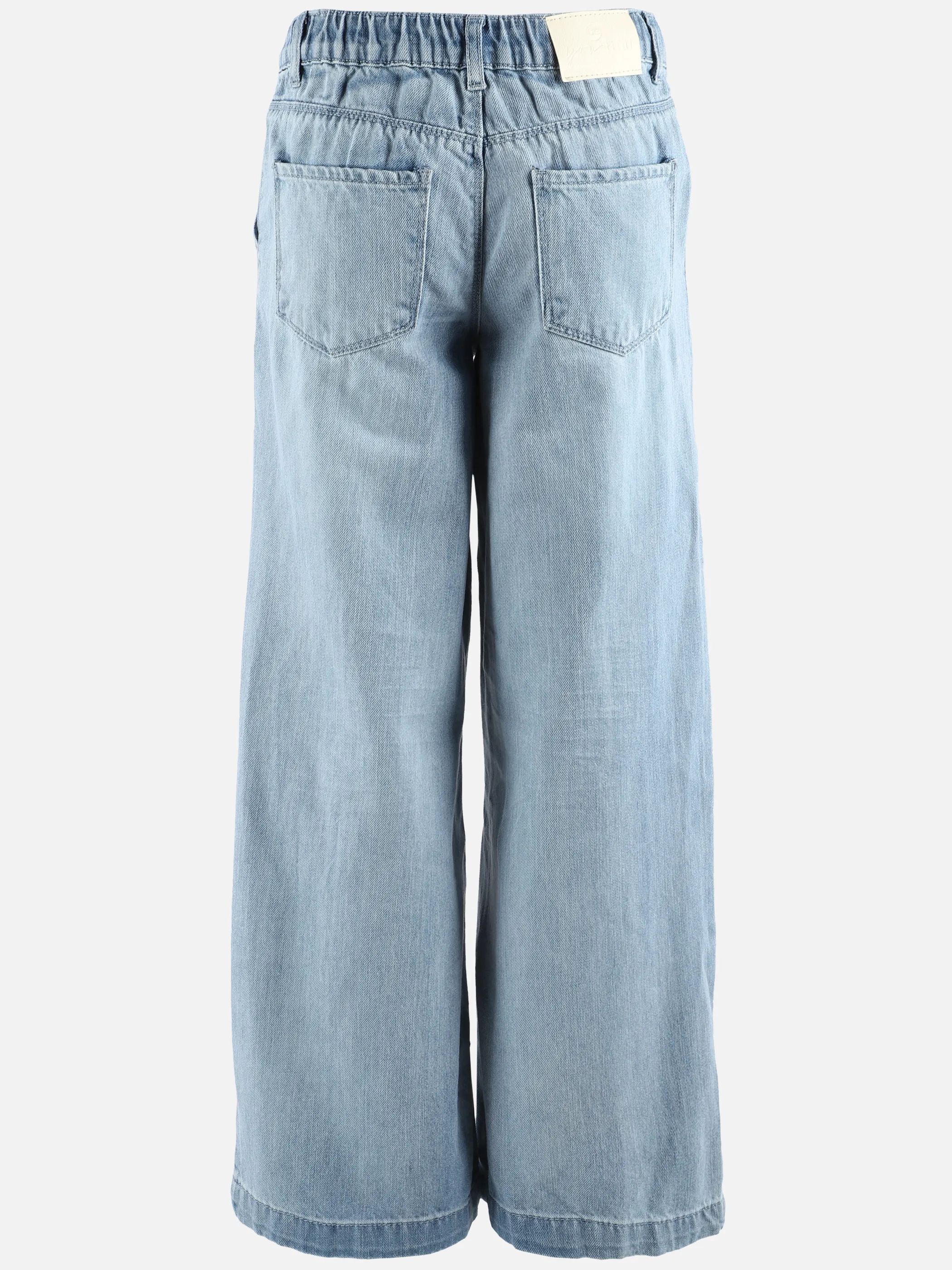 Stop + Go JM Jeans wide leg in midblue Blau 890799 MITTELBLAU 2