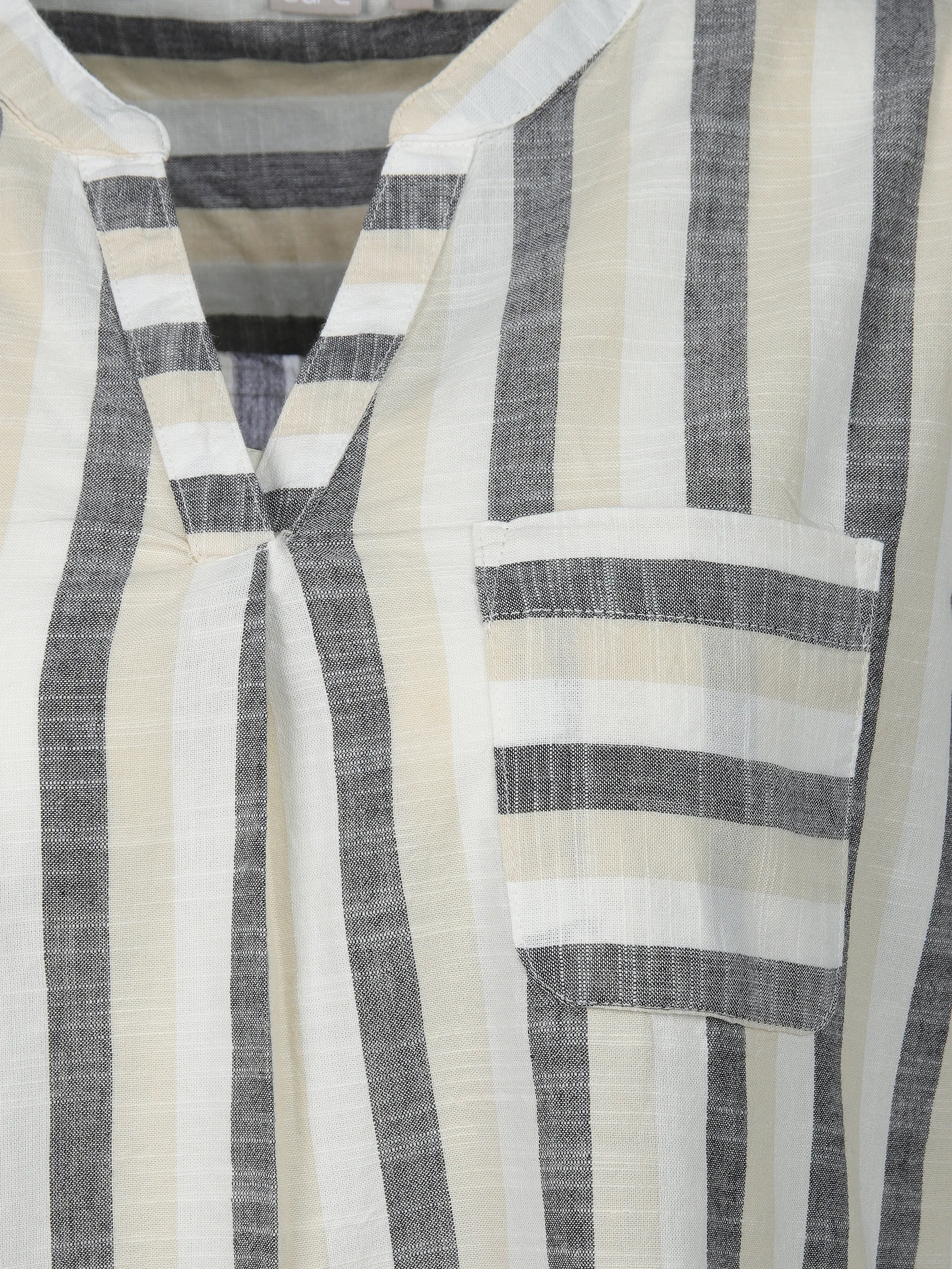 Sure Da-Bluse m. Streifen Beige 905726 BEIGE 3