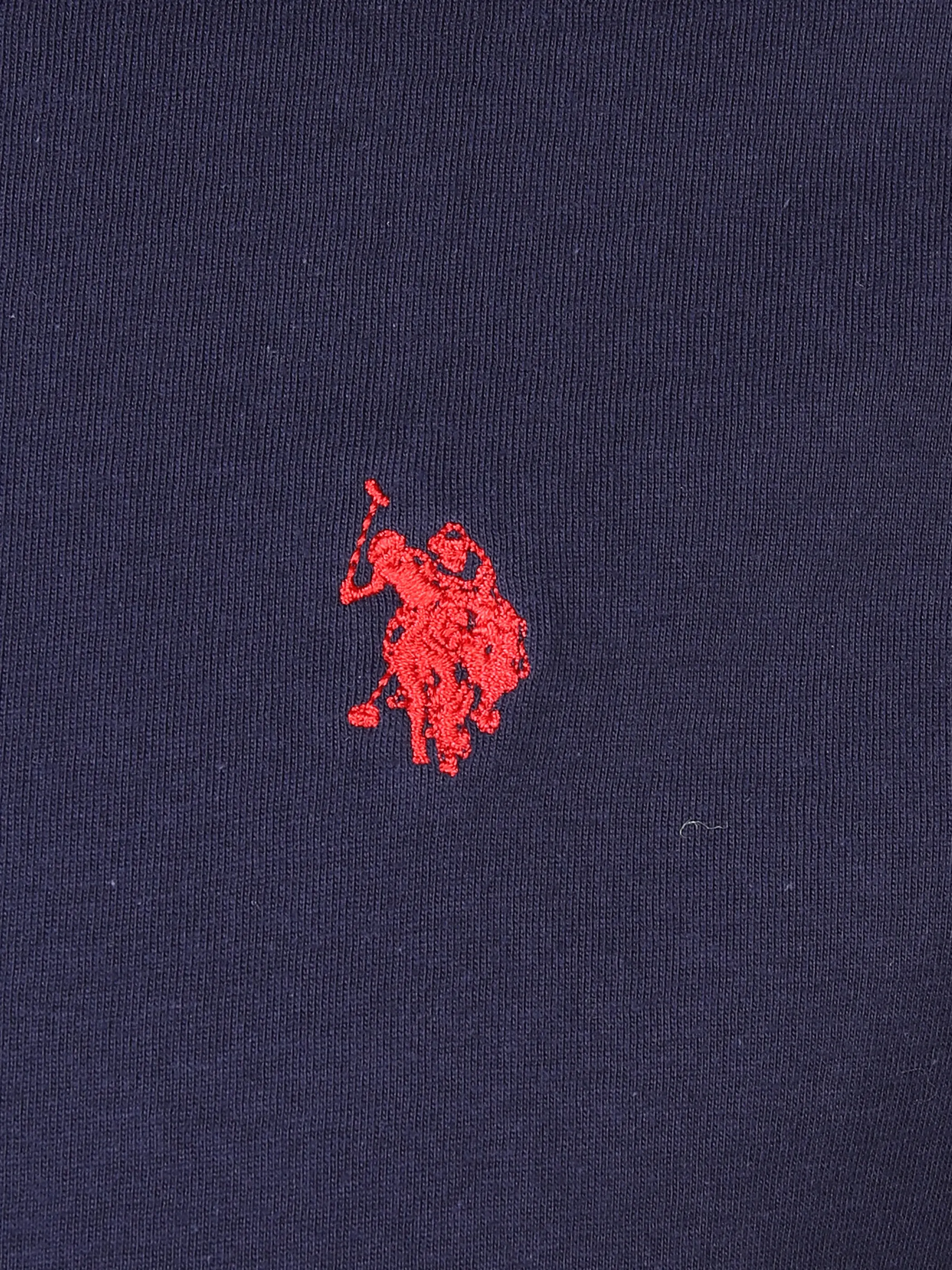U.S. Polo Assn. He. T-Shirt 1/2 Arm Logostickerei Marine 882065 NAVY 3 U.S. Polo Assn. He. T-Shirt 1/2 Arm Logostickerei Marine 882065 NAVY 3