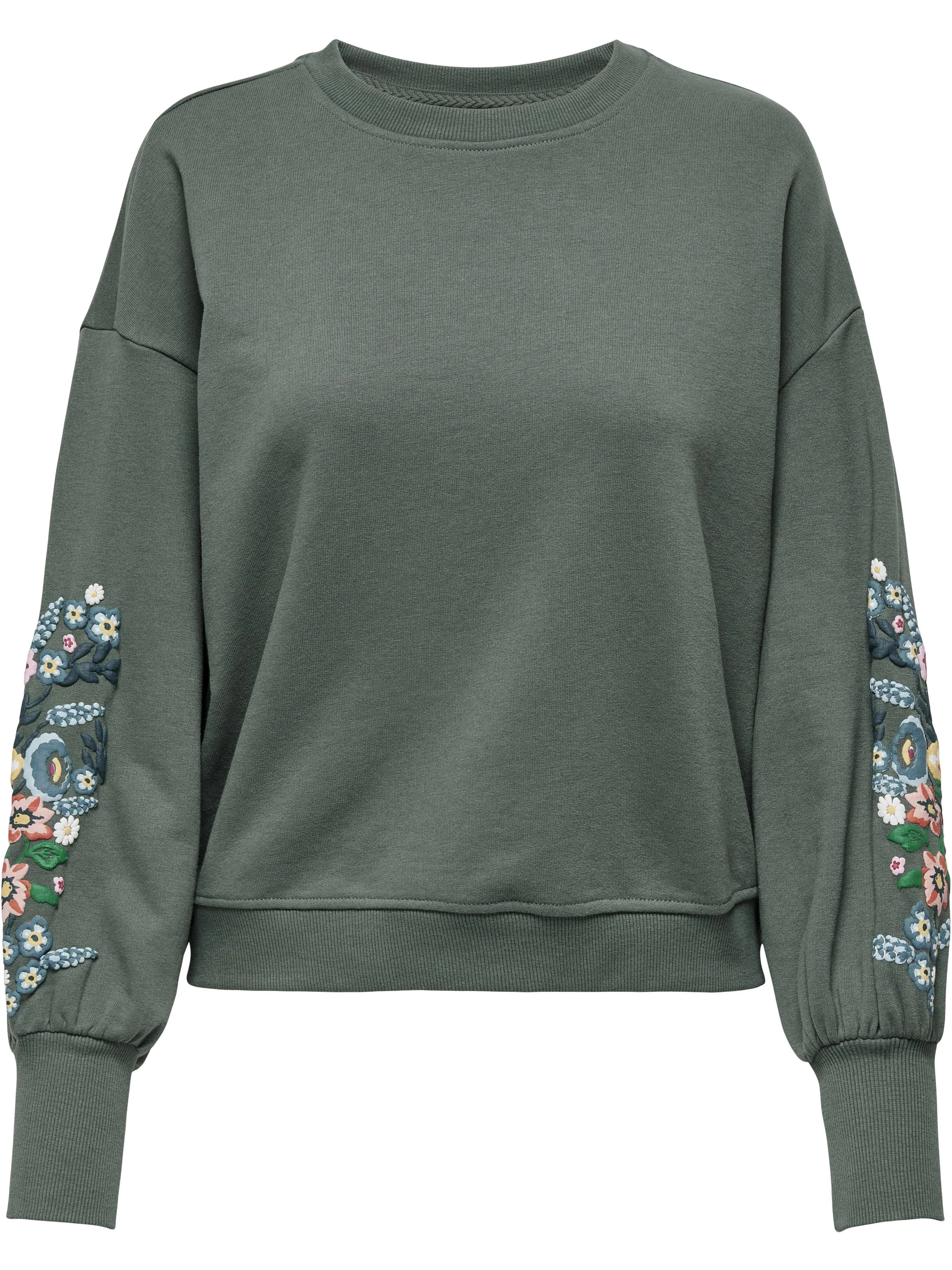 Only 15216364 ONLBROOKE L/S O-NECK Grün 908282 180039009 1