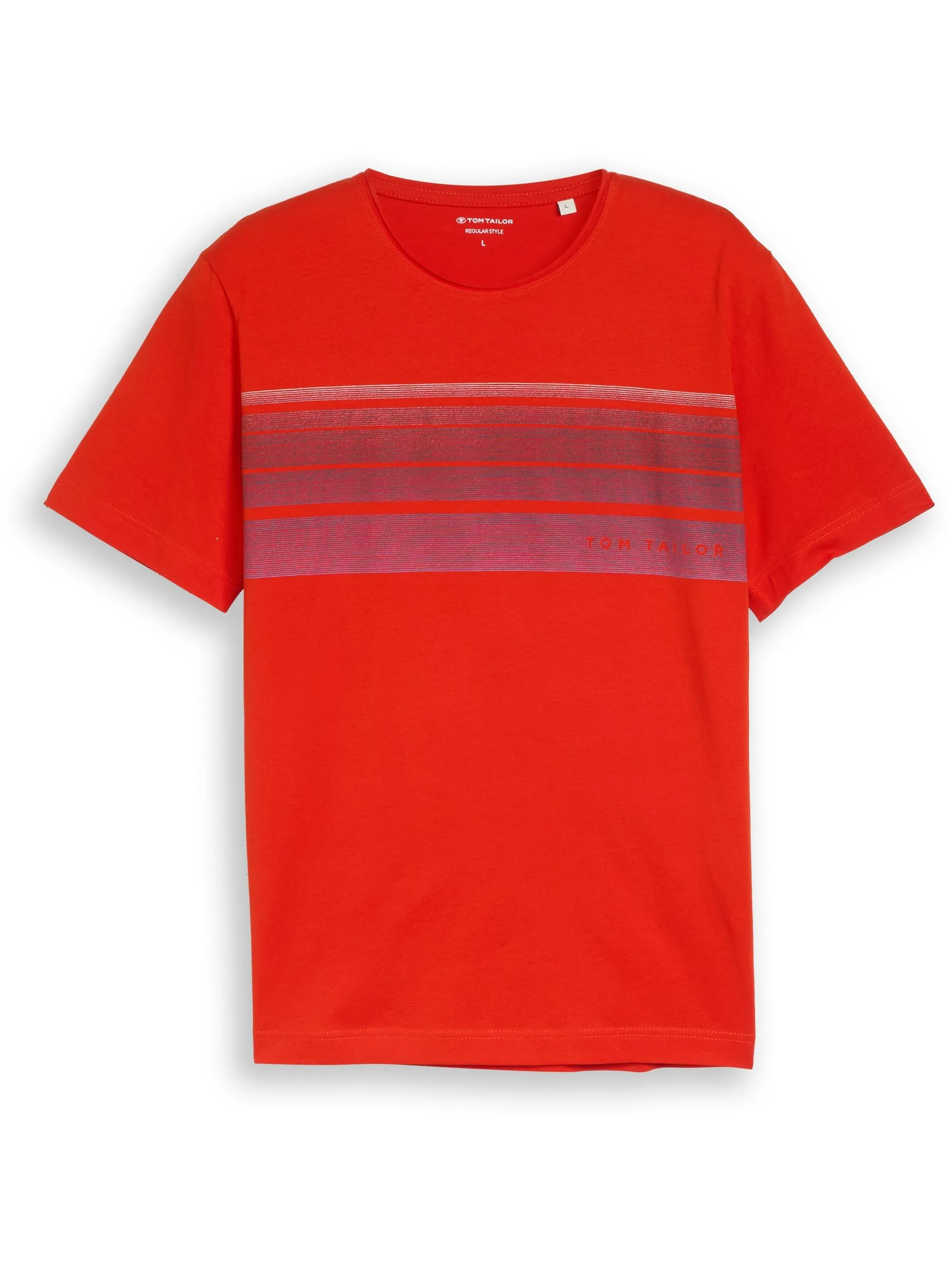 Tom Tailor 1052133 printed t-shirt Rot 926464 18787 5