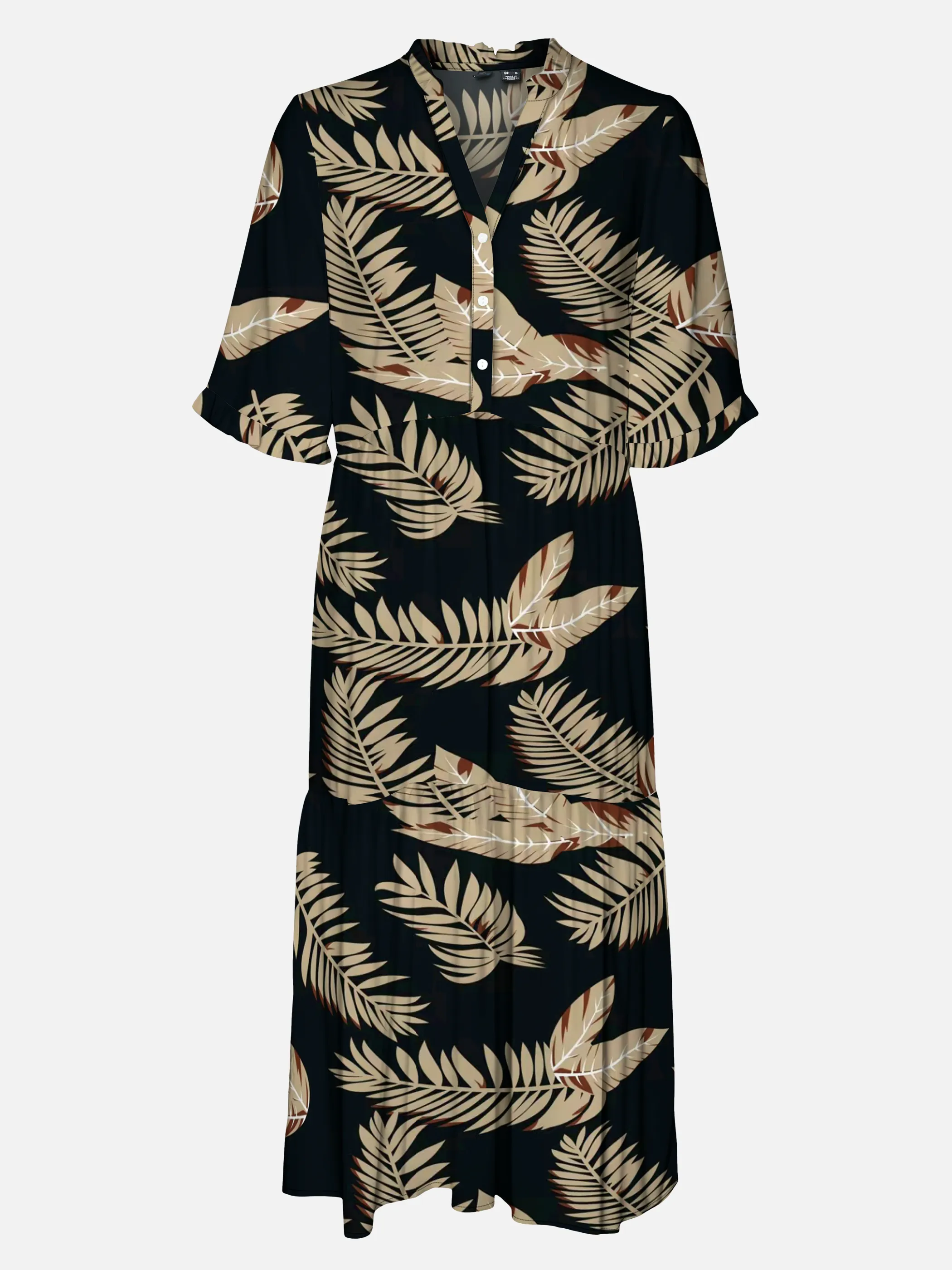 Vero Moda 10308001 VMEASY JOY 2/4 FRL CA Schwarz 903559 177868042 1