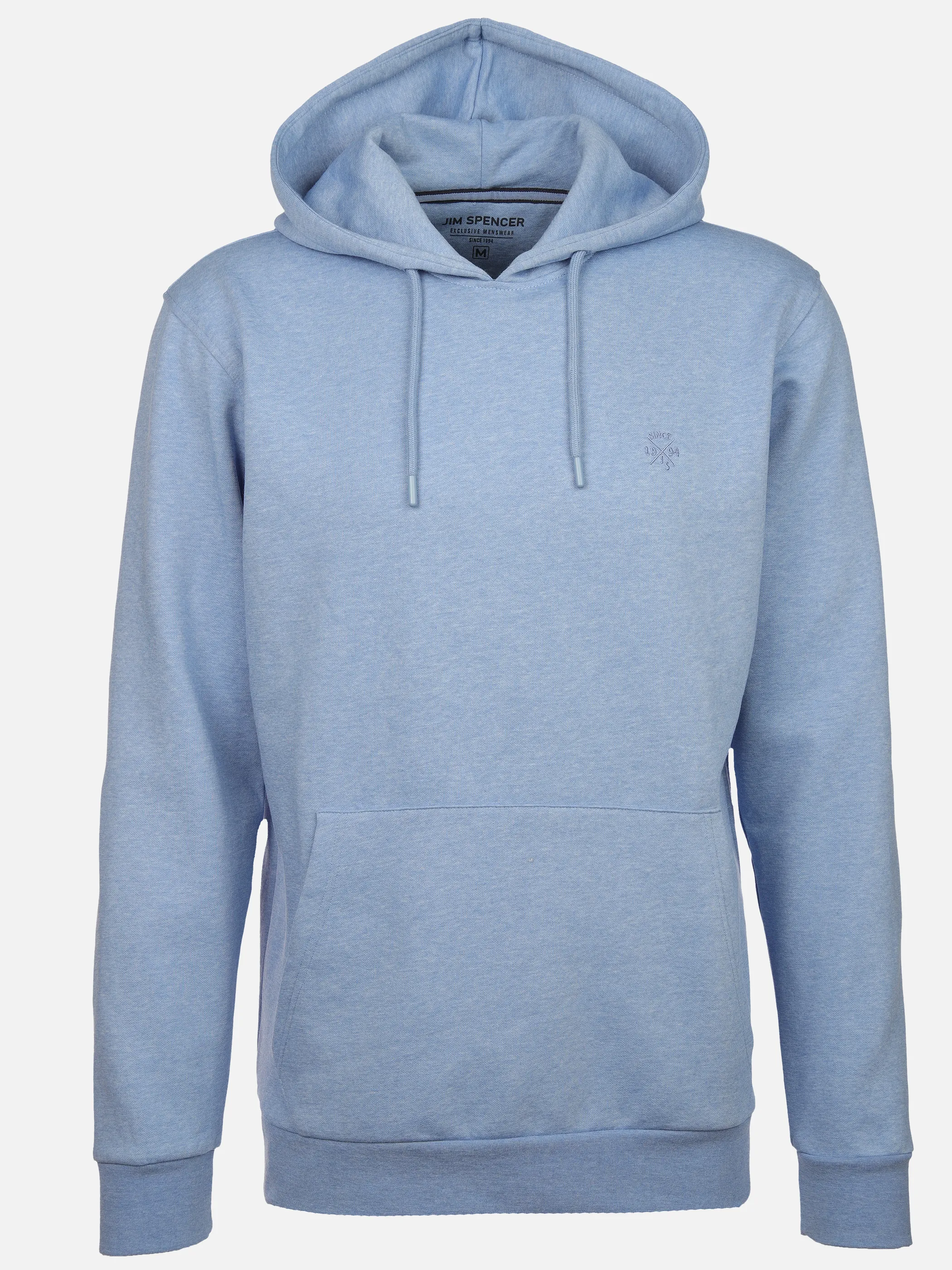 Jim Spencer He. Kapuzensweatshirt mel seasonal Blau 902176 BLUE 1 Jim Spencer He. Kapuzensweatshirt mel seasonal Blau 902176 BLUE 1