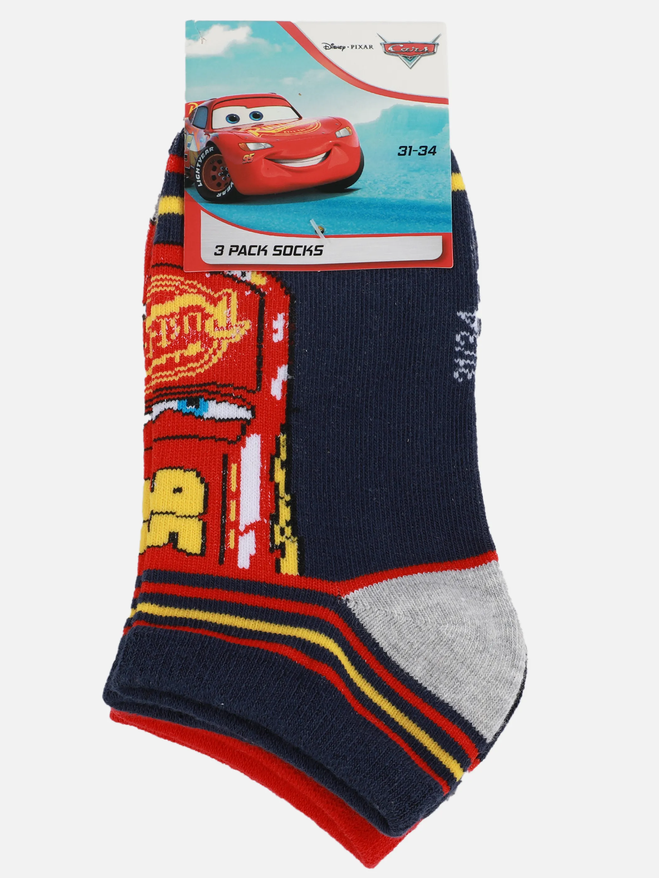 Disney Ki-Lizenz Socken 3er Pack Weiß 838818 10046 2