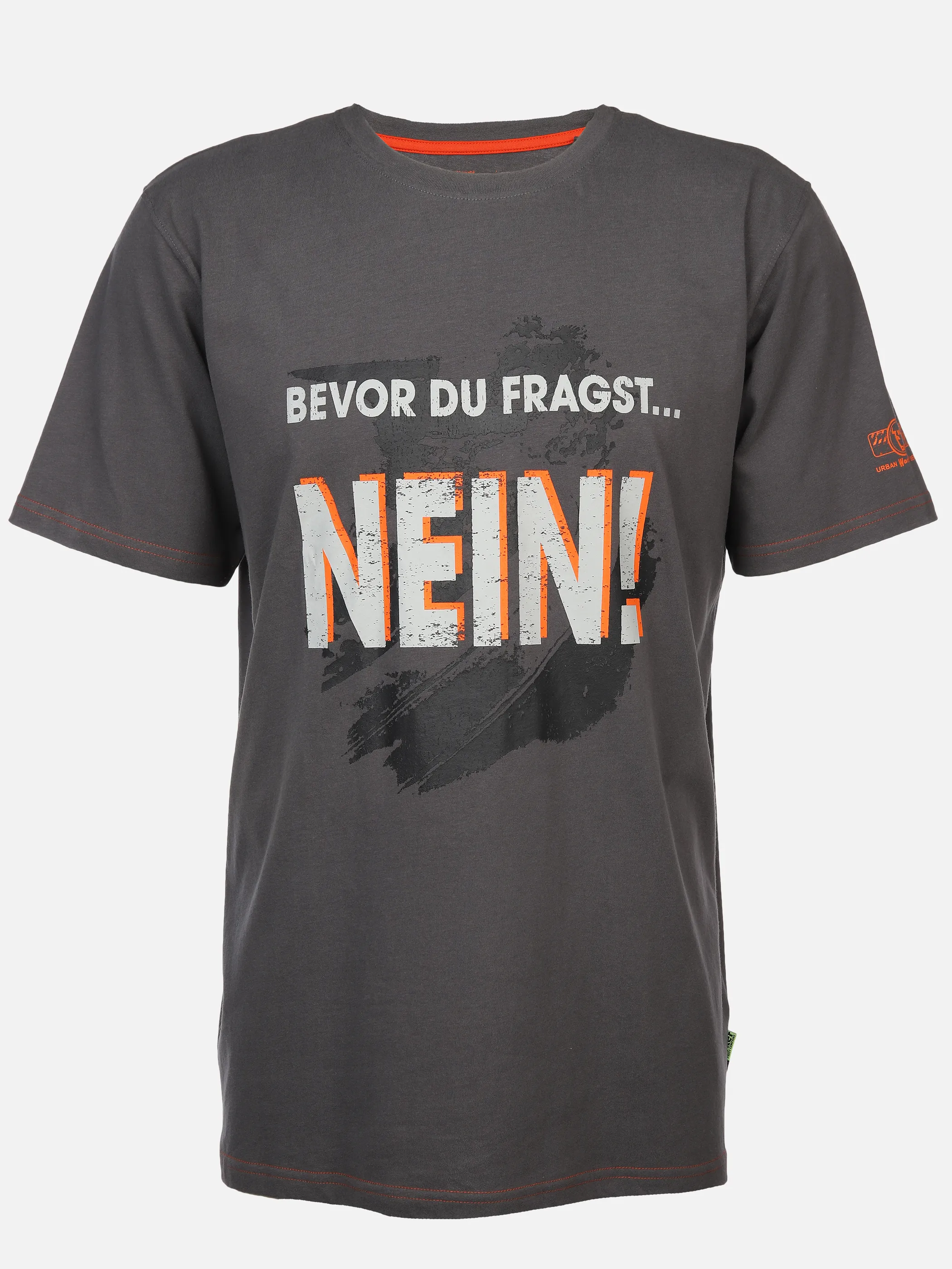 Worker He. T-Shirt 1/2 Arm Sprüche Grau 899545 GRAPHIT 1 Worker He. T-Shirt 1/2 Arm Sprüche Grau 899545 GRAPHIT 1
