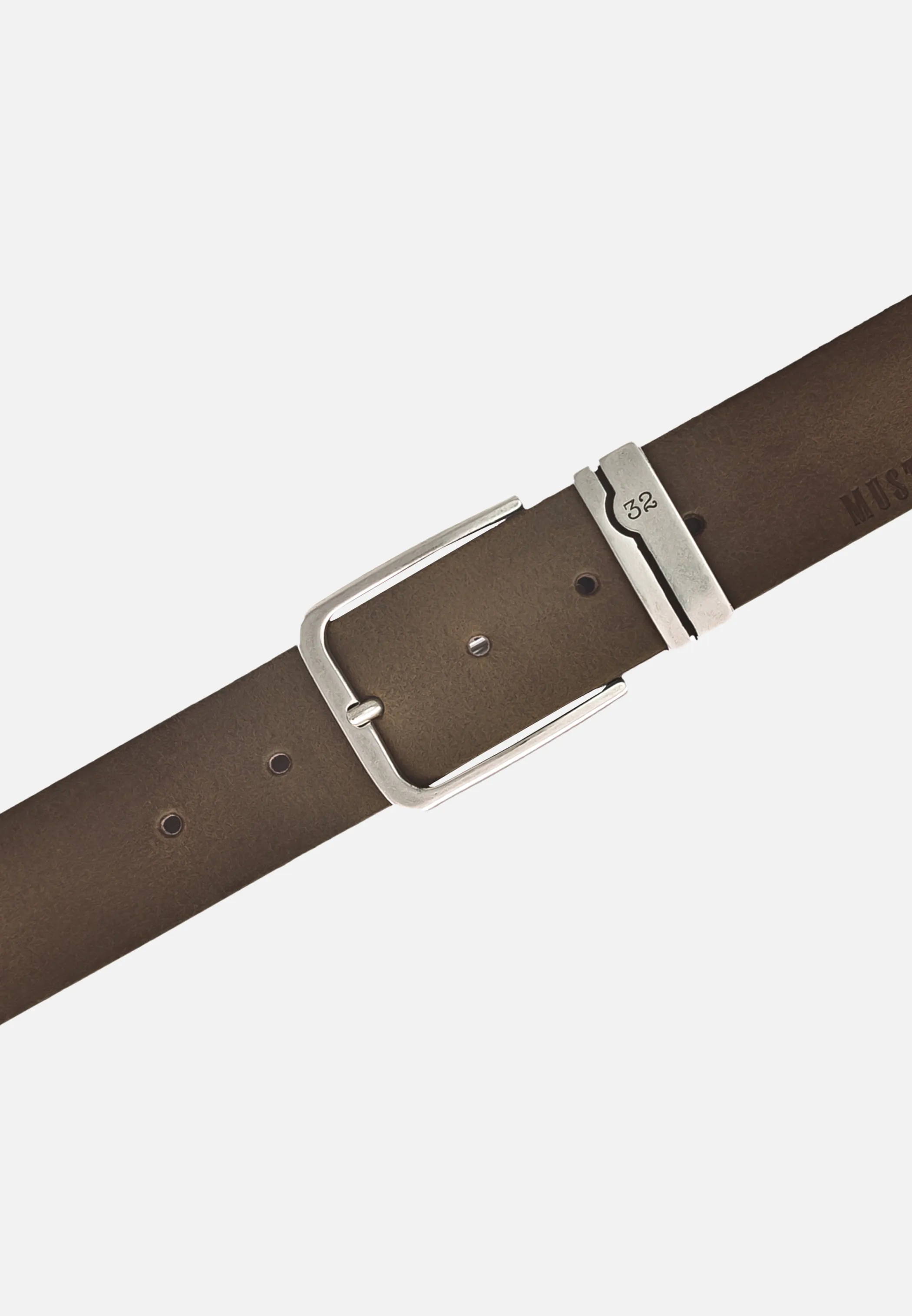 Mustang MG2031L14 40 mm Ledergürtel Q. Beige 885646 0660 3