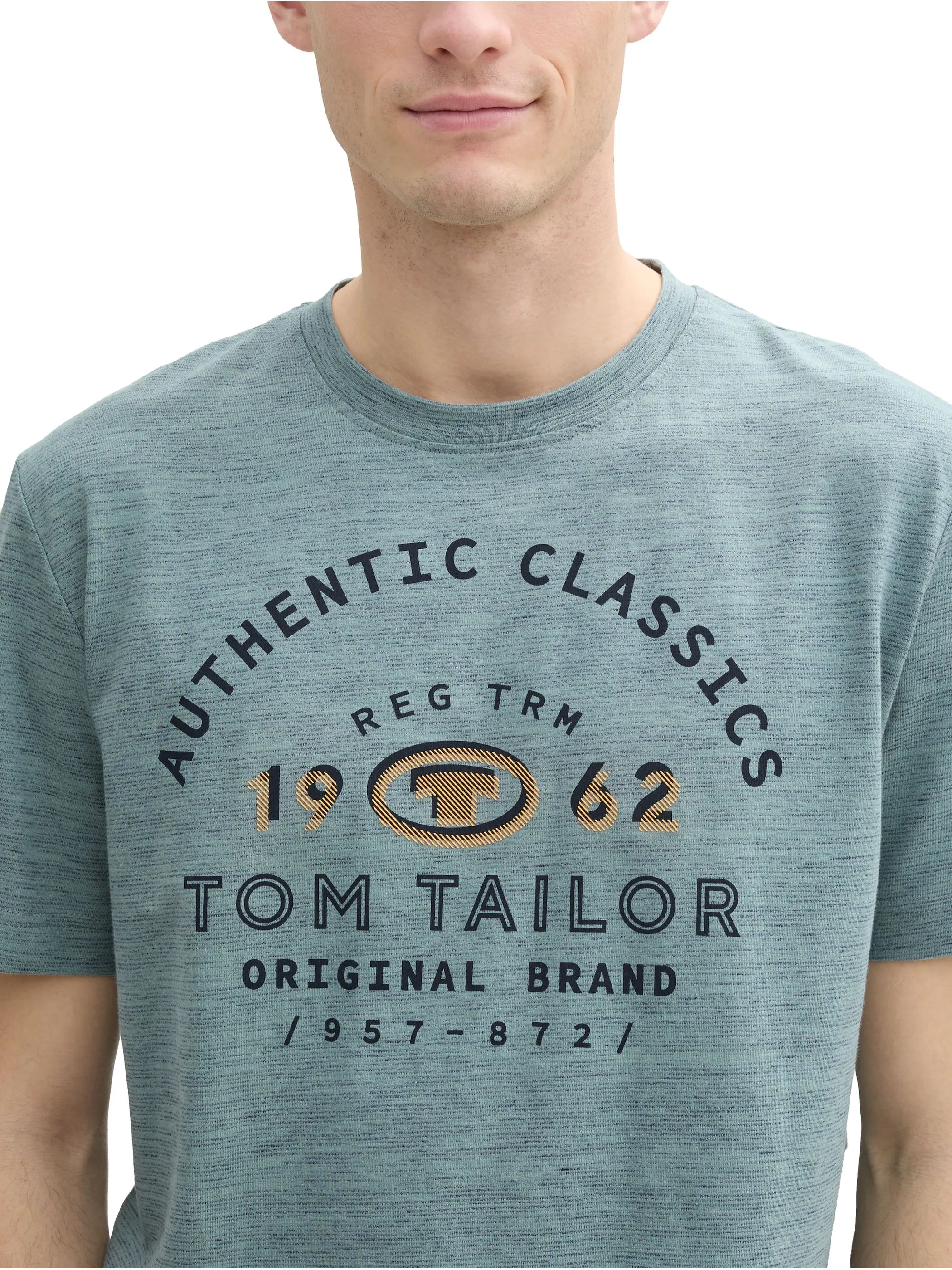 Tom Tailor 1045625 NOS printed t-shirt Grau 905873 37578 4