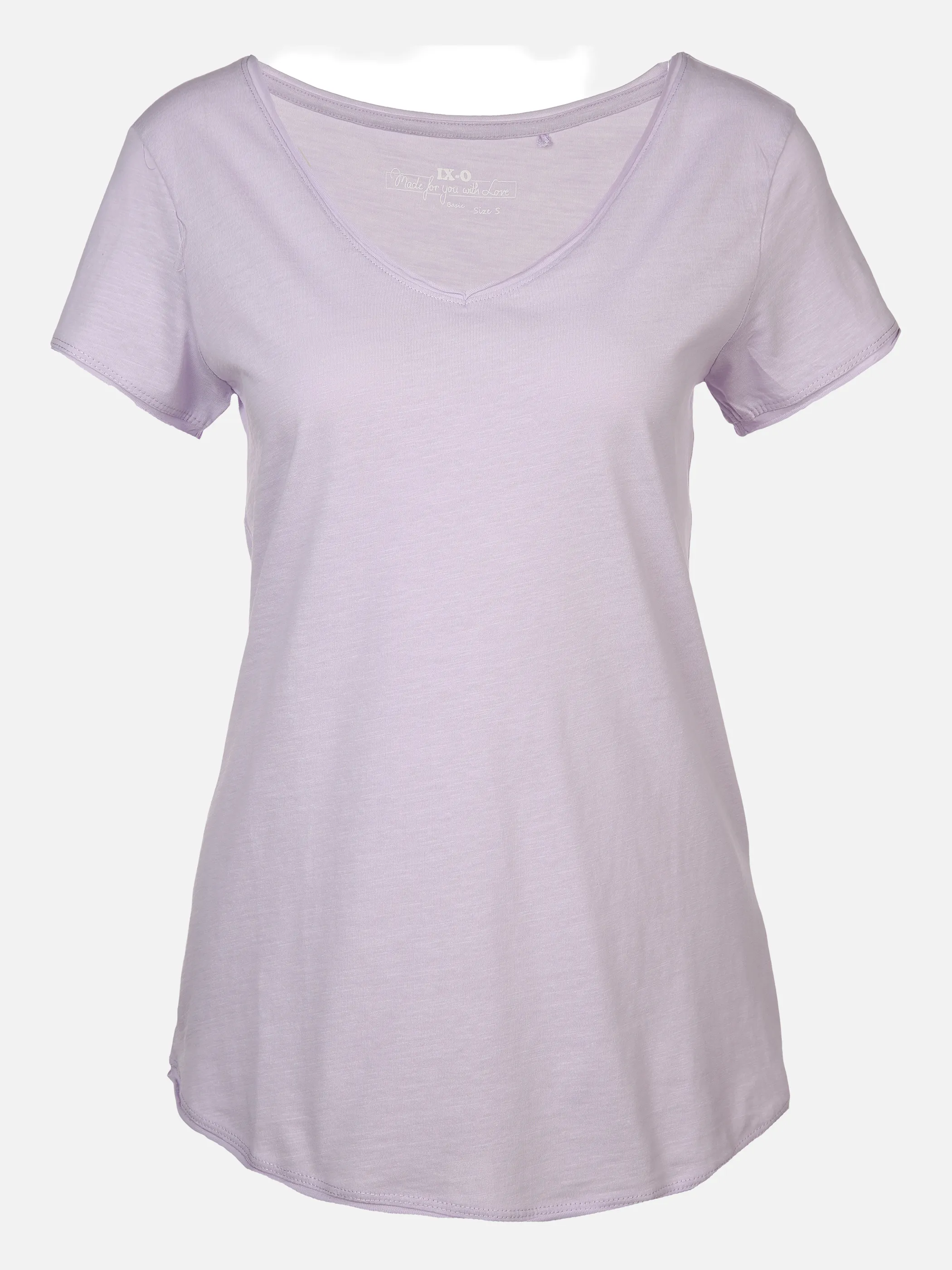 IX-O YF-Da-T-Shirt, V-Neck Lila 873740 LILAC 1 IX-O YF-Da-T-Shirt, V-Neck Lila 873740 LILAC 1