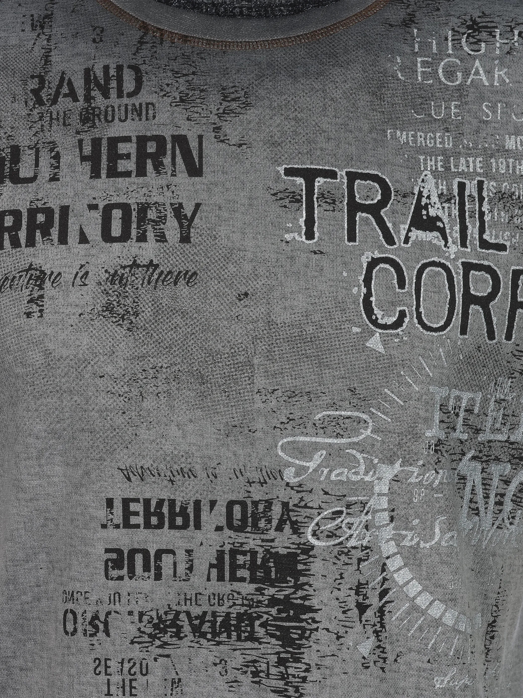 Southern Territory He. T-Shirt 1/2 Arm Struktur allover Schwarz 928834 BLACK 3