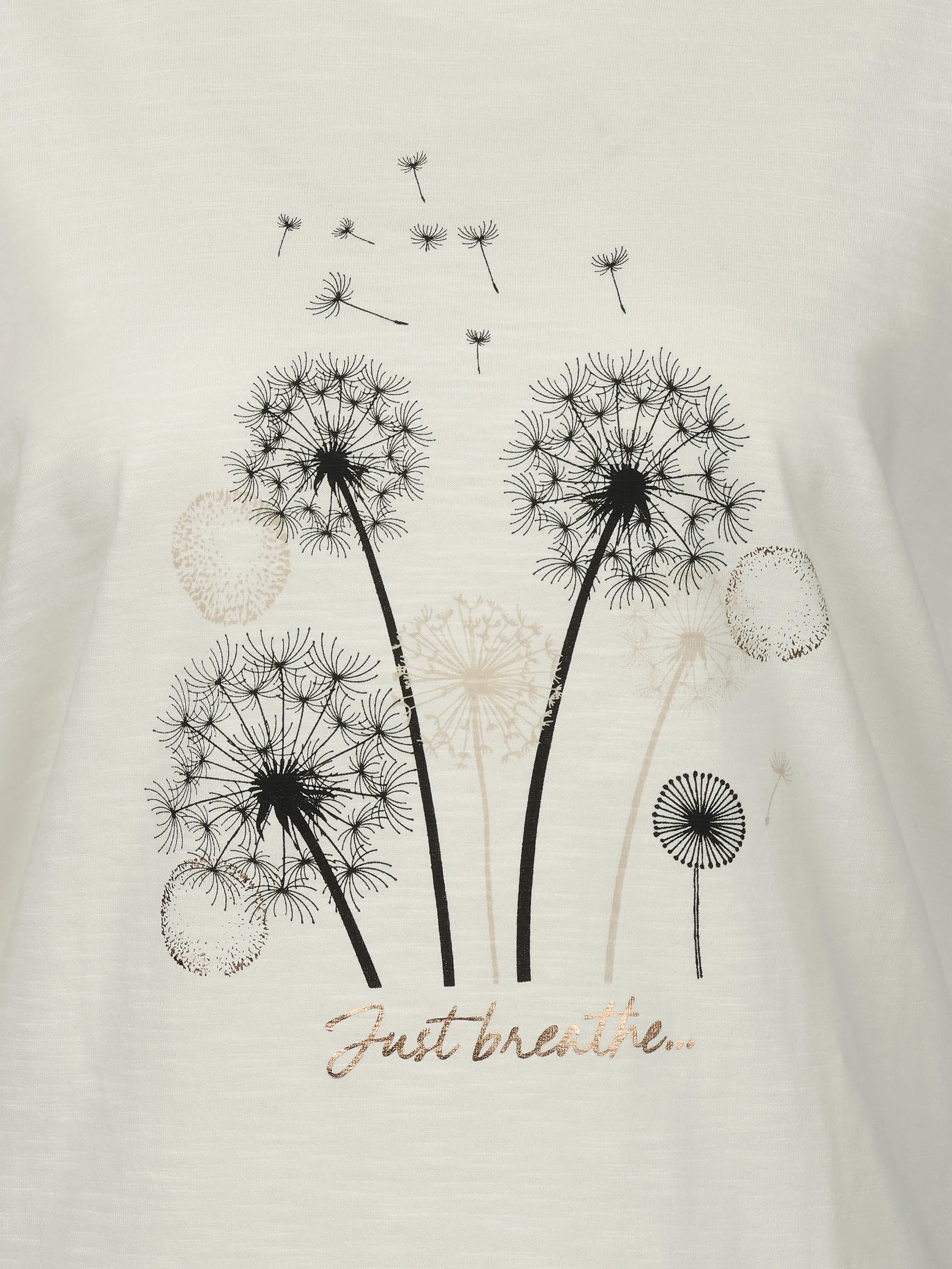 Sure Da-T-Shirt m. Frontprint Weiß 922345 STAR WHITE 3