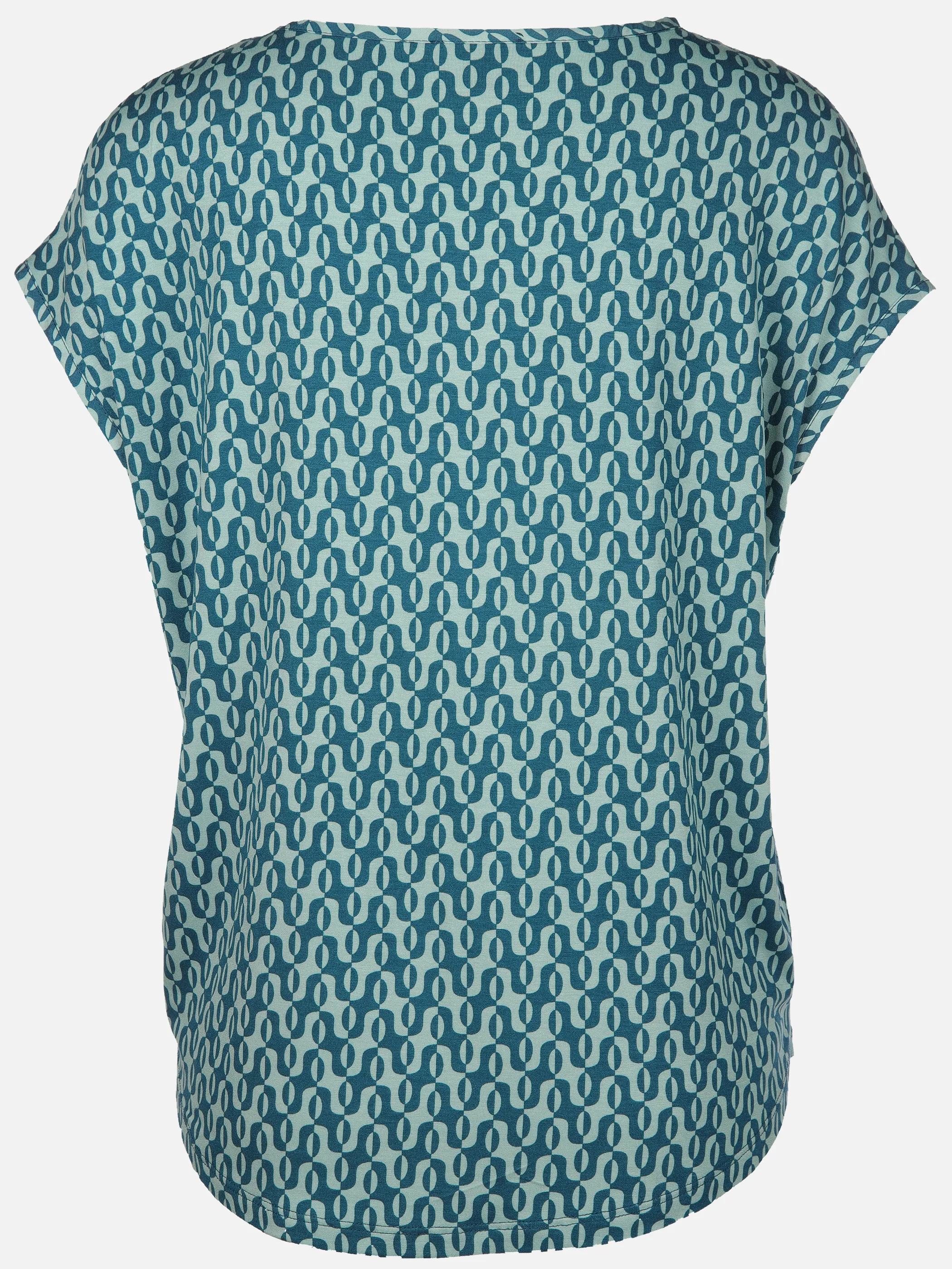 Sure Da-Materialmix-T-Shirt Blau 913493 BLUE 2
