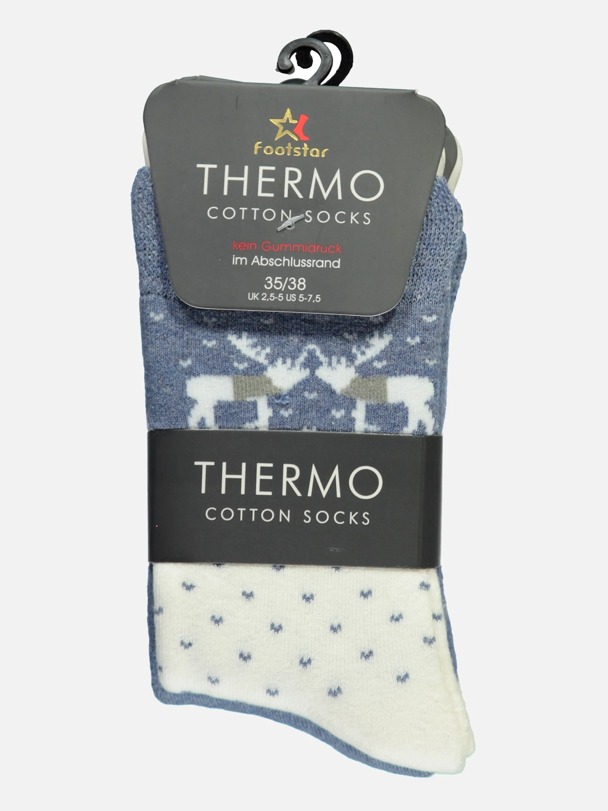 Da. Thermosocken 3er Pack gemu Blau 846094 BLAU 3