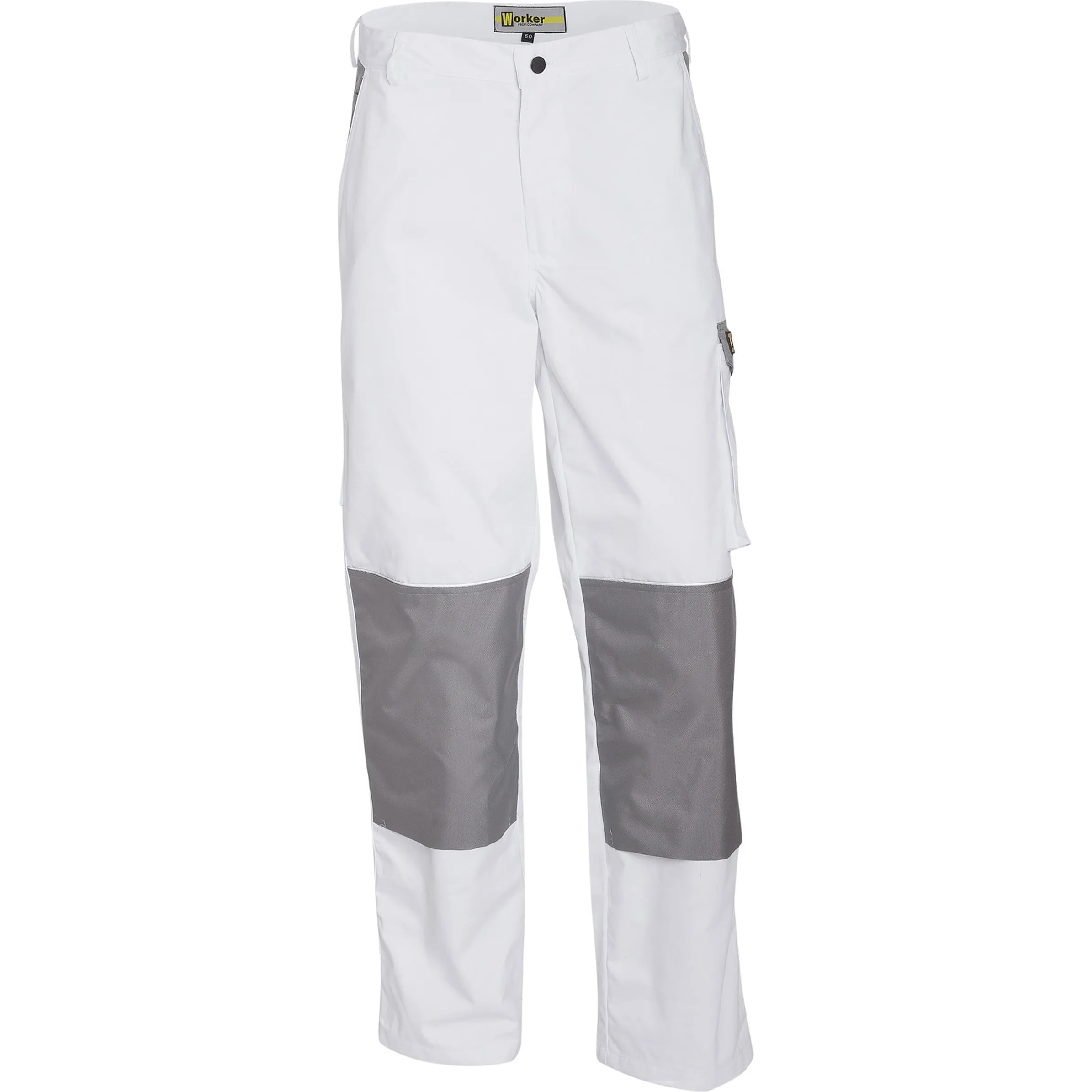 Worker He. Berufshose bicolour Weiß 661811 WHITE/GREY 1 Worker He. Berufshose bicolour Weiß 661811 WHITE/GREY 1
