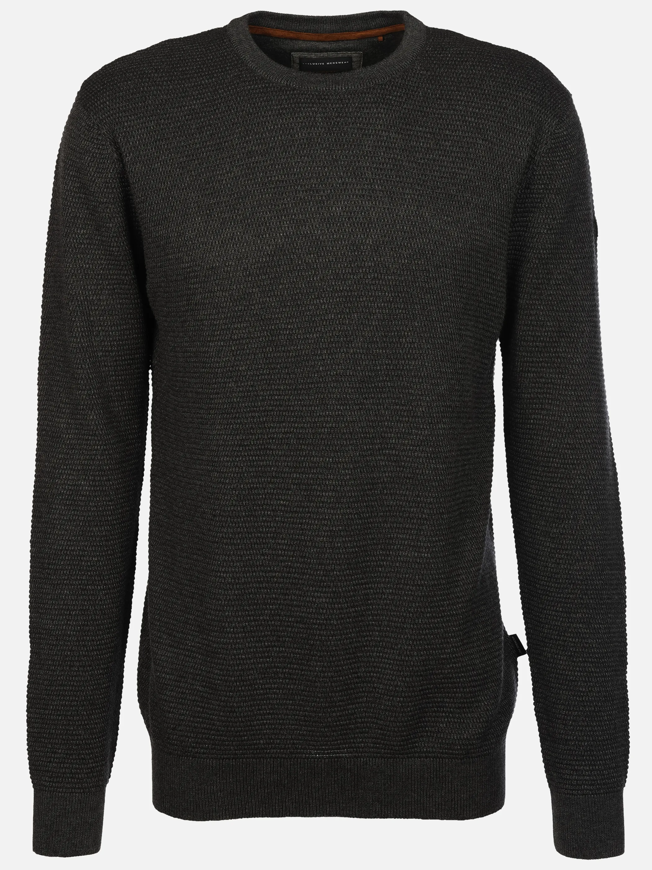 Jim Spencer He. Pullover waffle Grau 929622 ANTHRA 1
