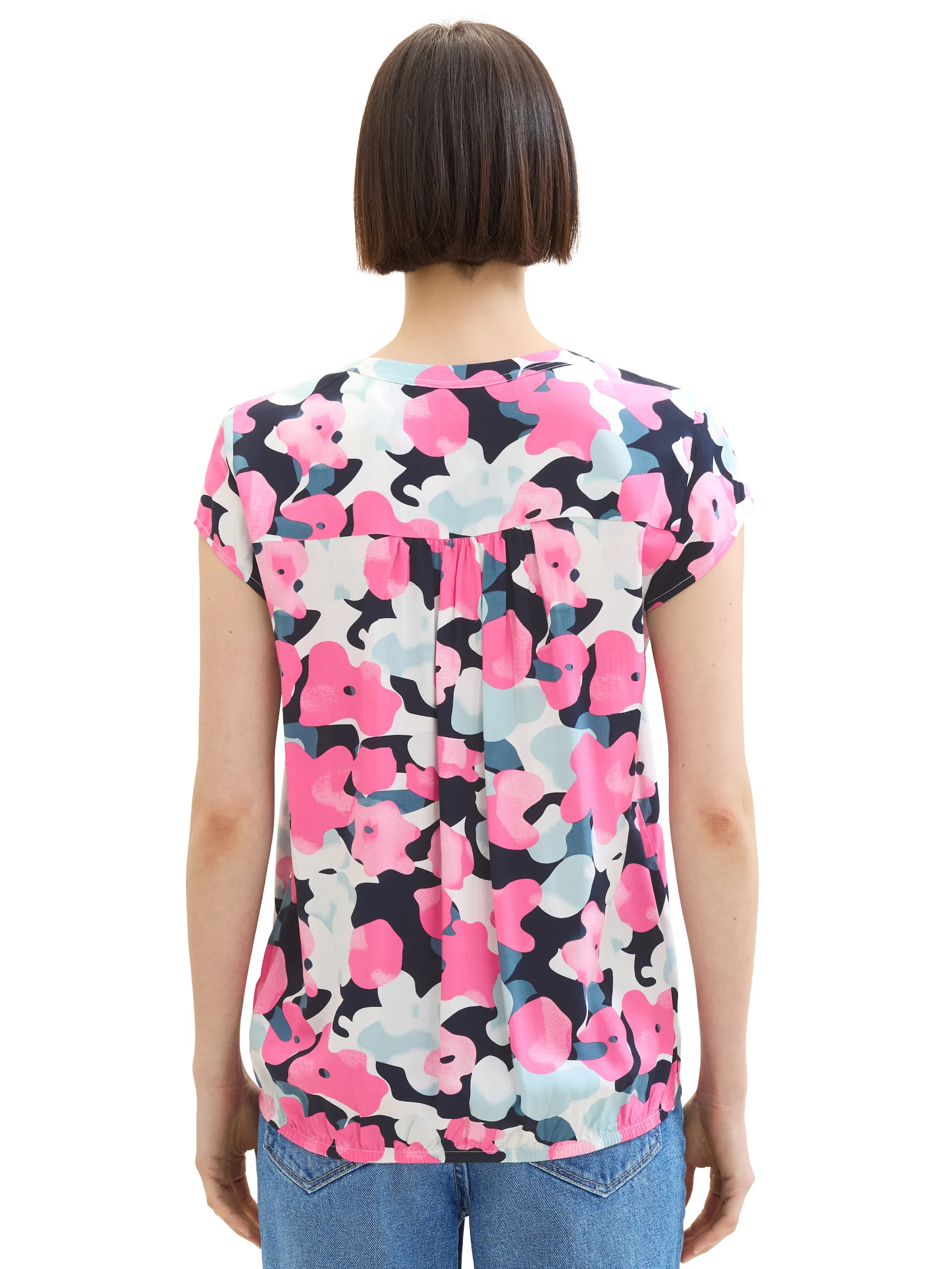 Tom Tailor 1035245 NOS blouse printed Pink 874837 35290 2 Tom Tailor 1035245 NOS blouse printed Pink 874837 35290 2