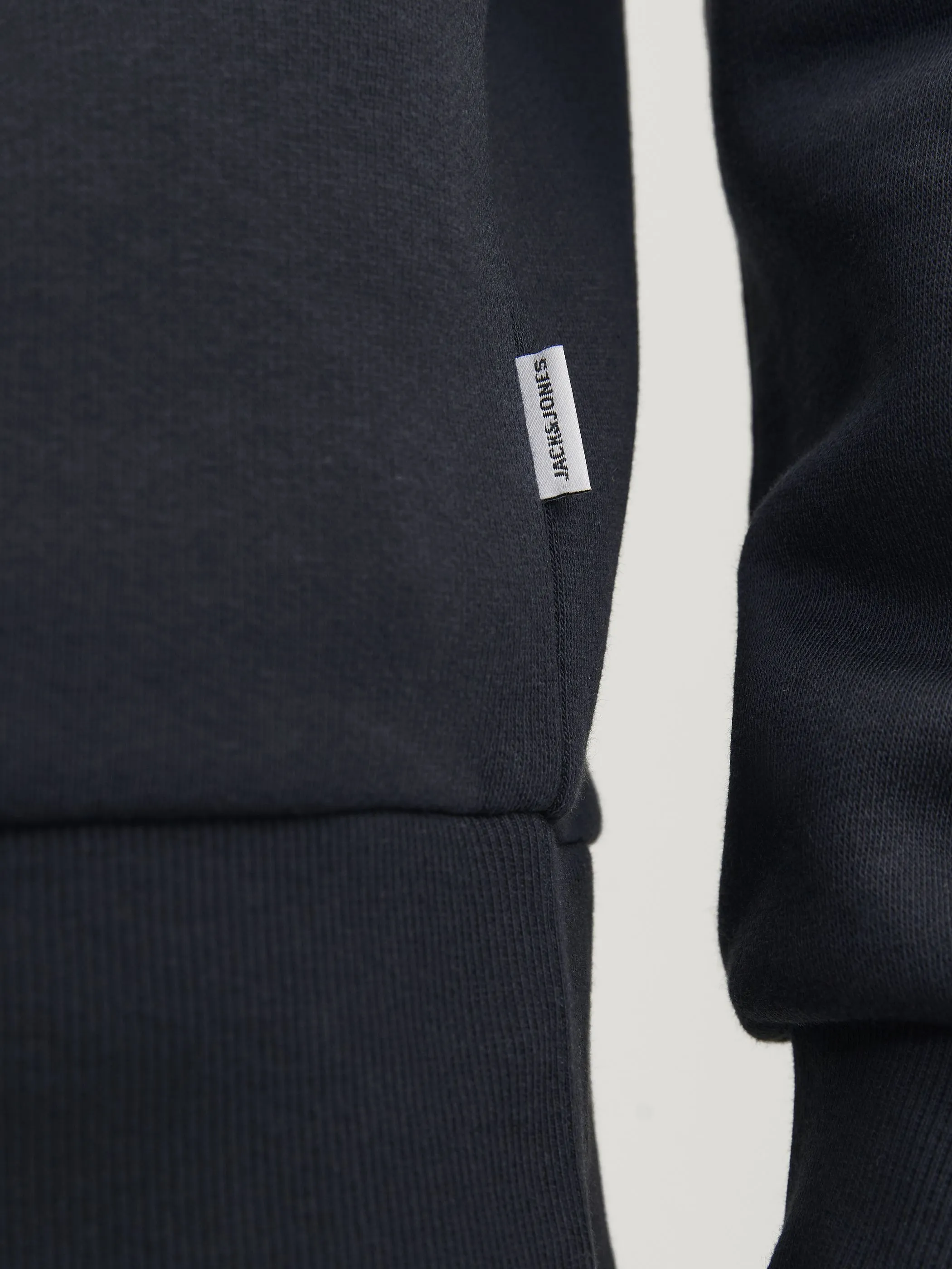 Jack Jones 12255617 JJELOGO SWEAT HOOD 2 Marine 895765 175697