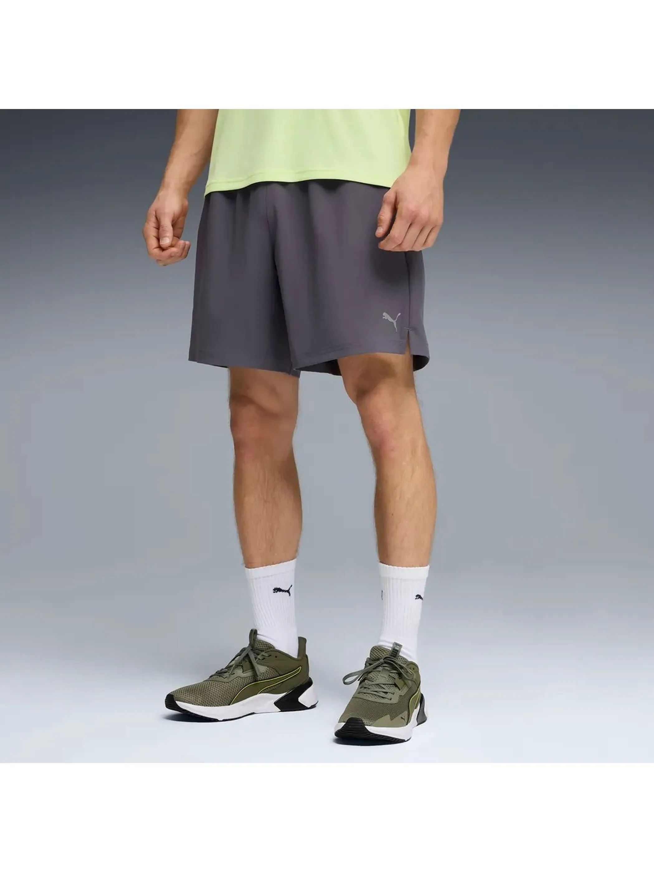 Puma 528533-99 He-Trainingshorts PWRTRAIN Grau 925818 99 1