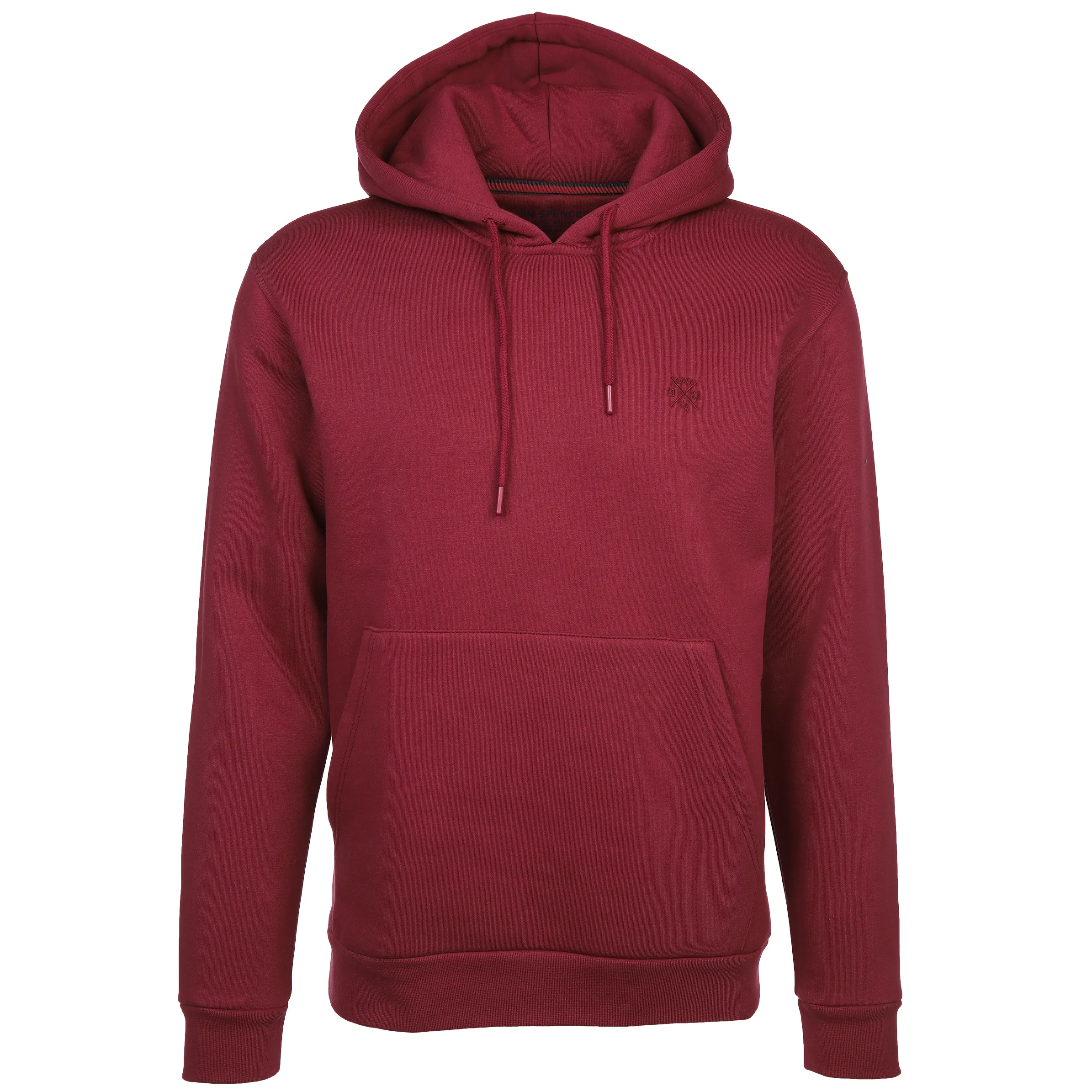 Jim Spencer He. Kapuzensweatshirt uni basic Rot 887925 RED 1 Jim Spencer He. Kapuzensweatshirt uni basic Rot 887925 RED 1