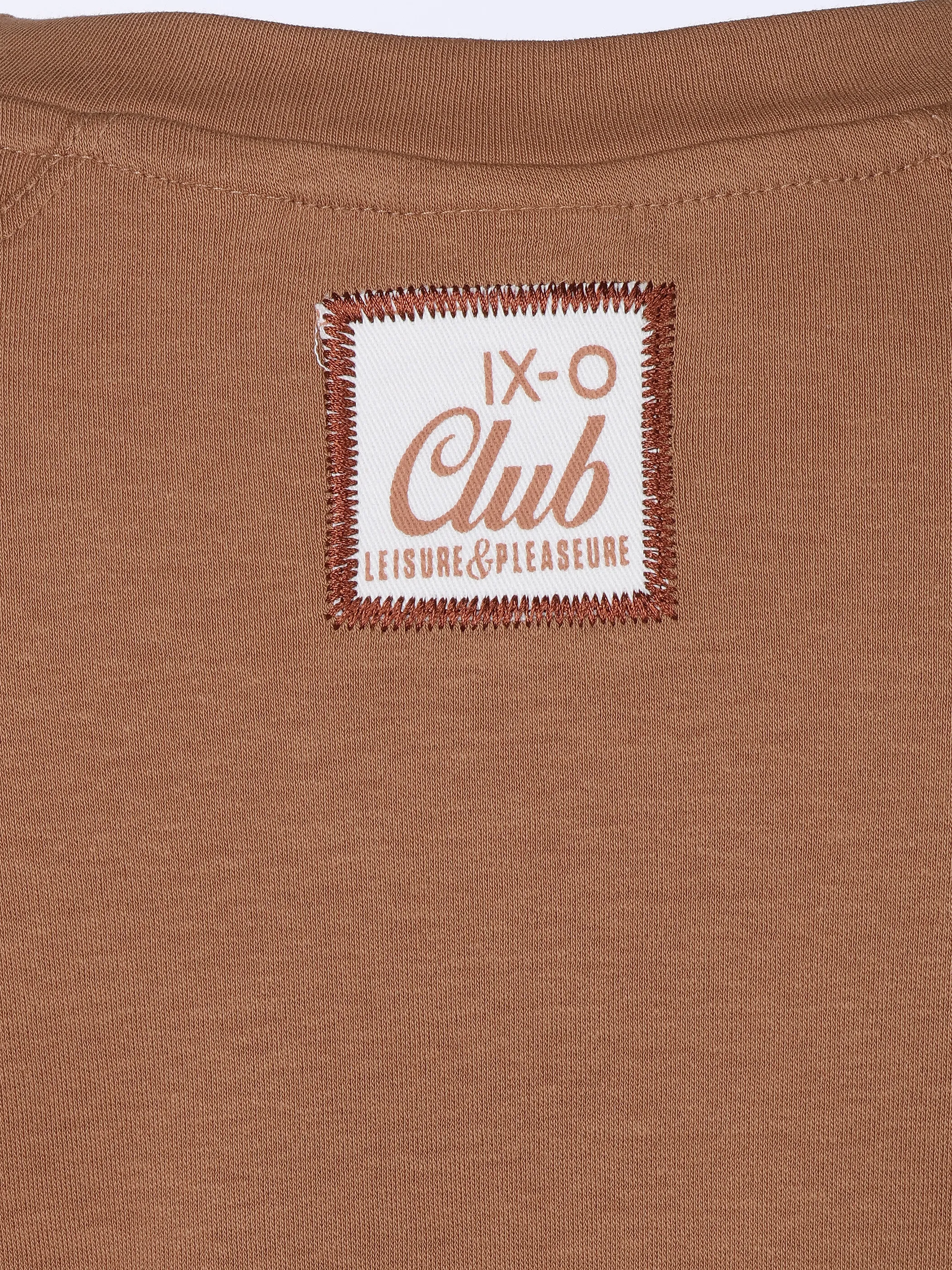 IX-O D17027M02829AAWG YF Da-T-Shirt, Interlock Braun 925964 21300 3