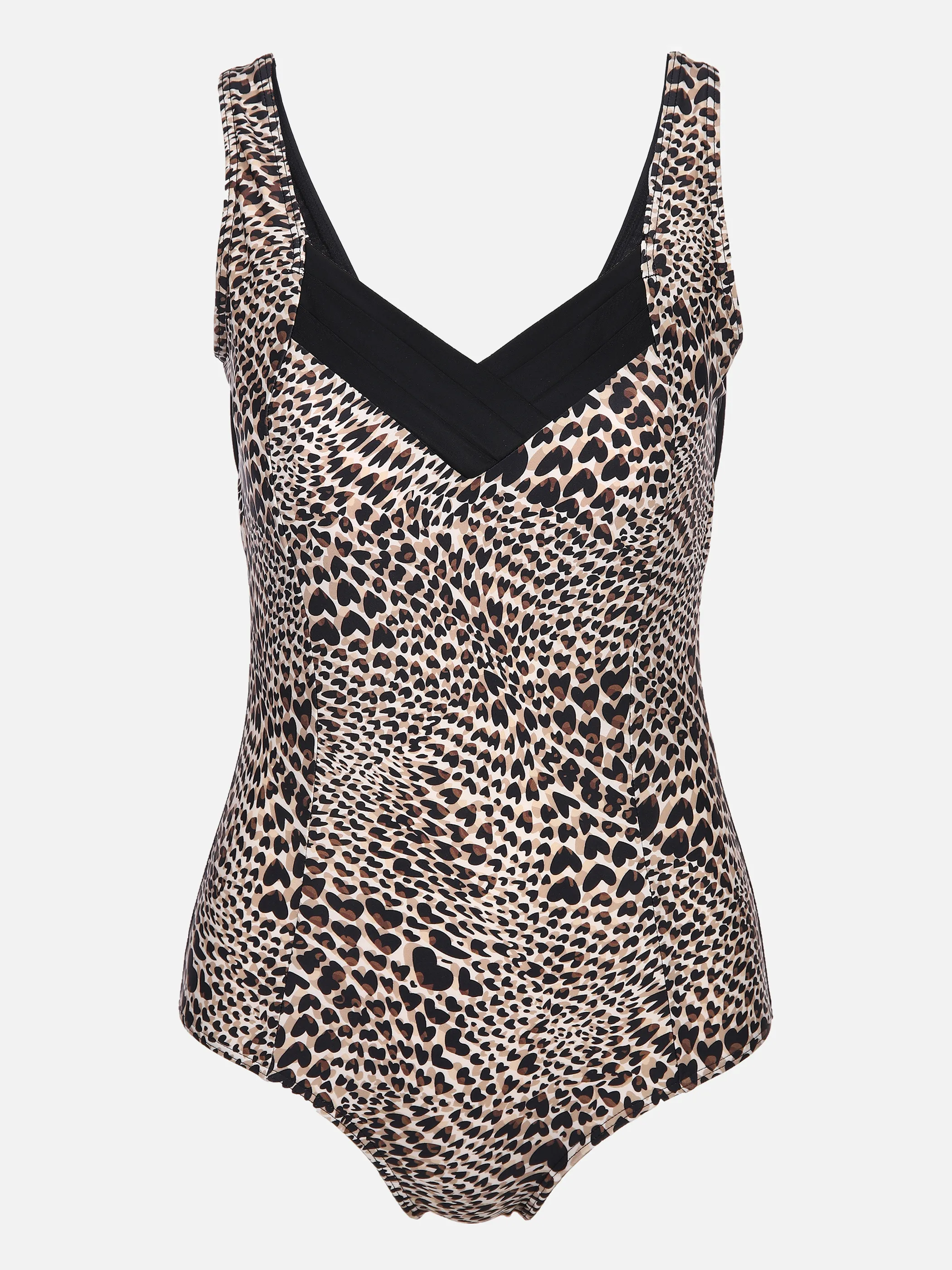 Sonja Blank Da-Gr. Größen Badeanzug Schwarz 851139 BLACK/LEO 1 Sonja Blank Da-Gr. Größen Badeanzug Schwarz 851139 BLACK/LEO 1