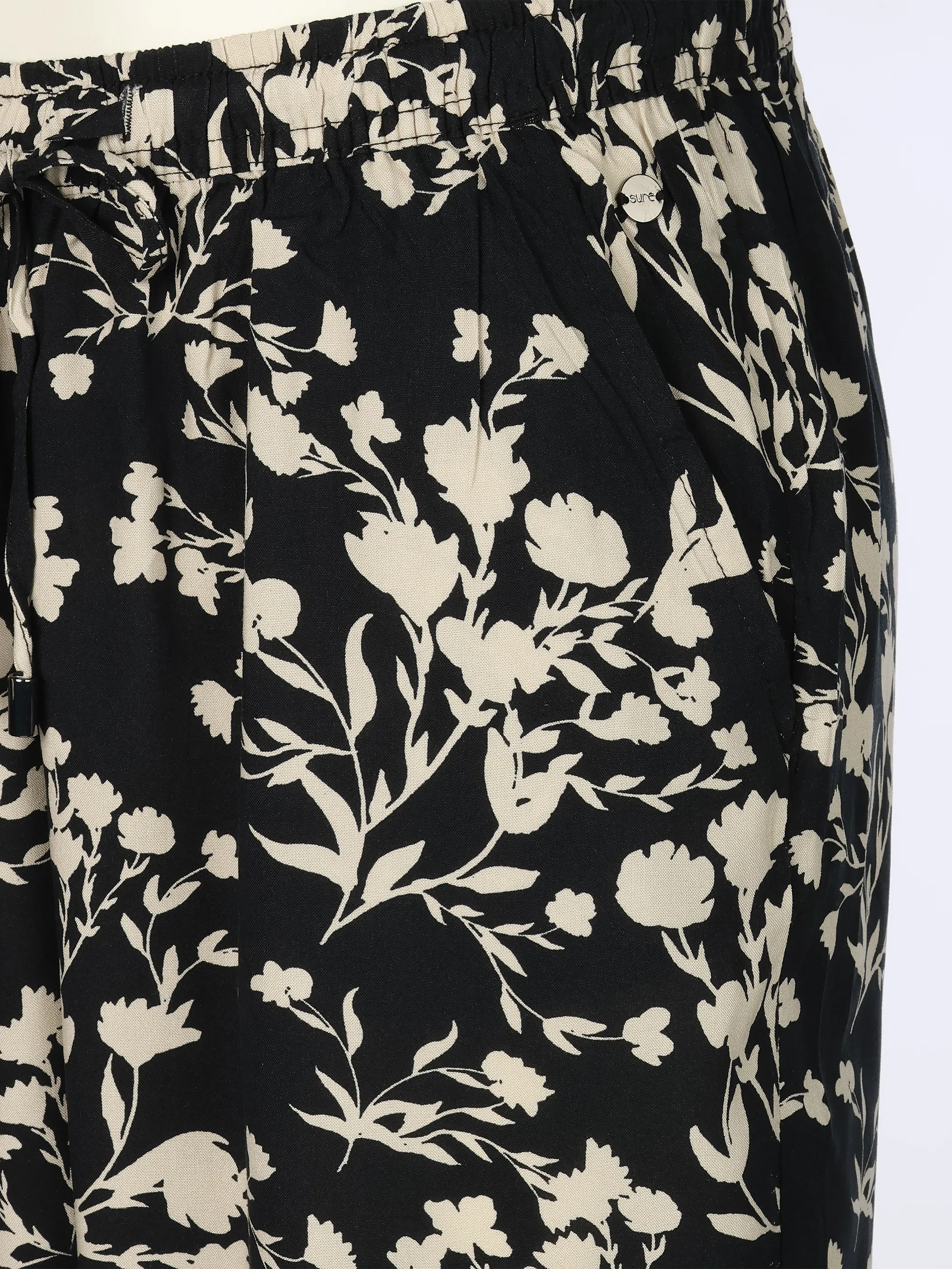 Sure Da-Culotte m. Print Schwarz 924235 BLACK FLOW 4
