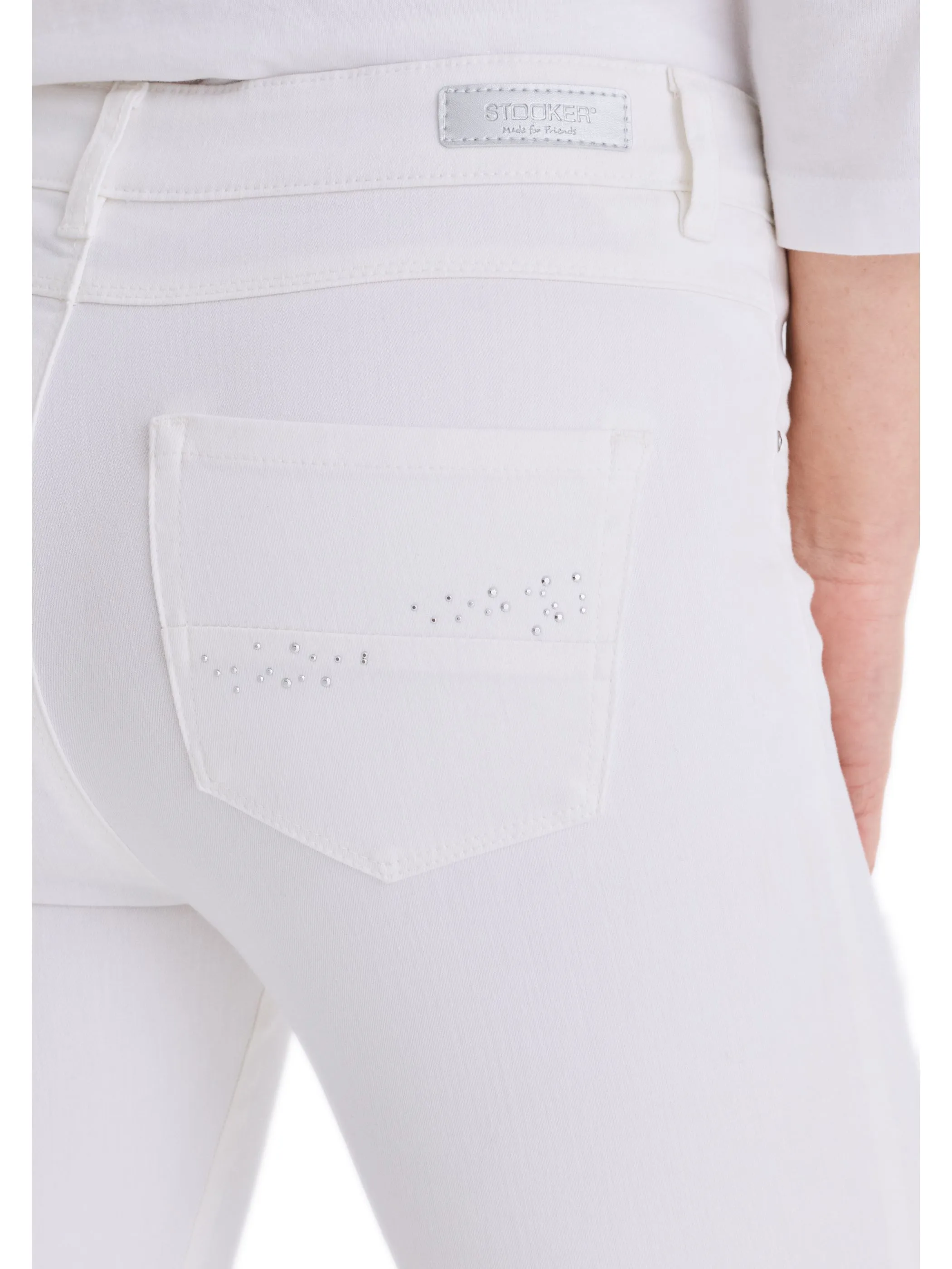 Stooker DOB 22600750001000 Da. Hosen lang, Weiß 928298 1000 3