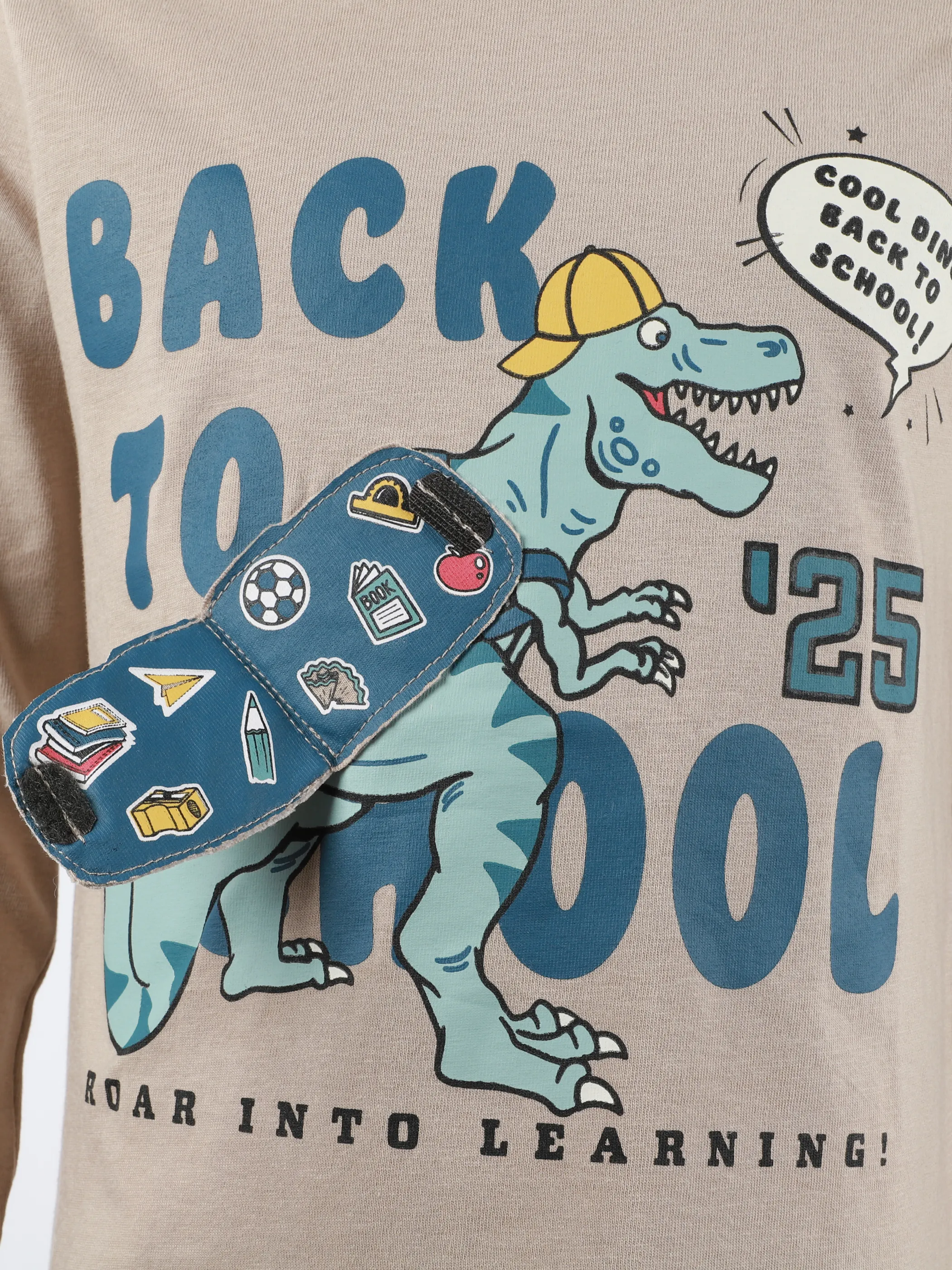 One Way KJ Longsleeve mit Dino Print in braun Braun 915225 BRAUN 4 One Way KJ Longsleeve mit Dino Print in braun Braun 915225 BRAUN 4