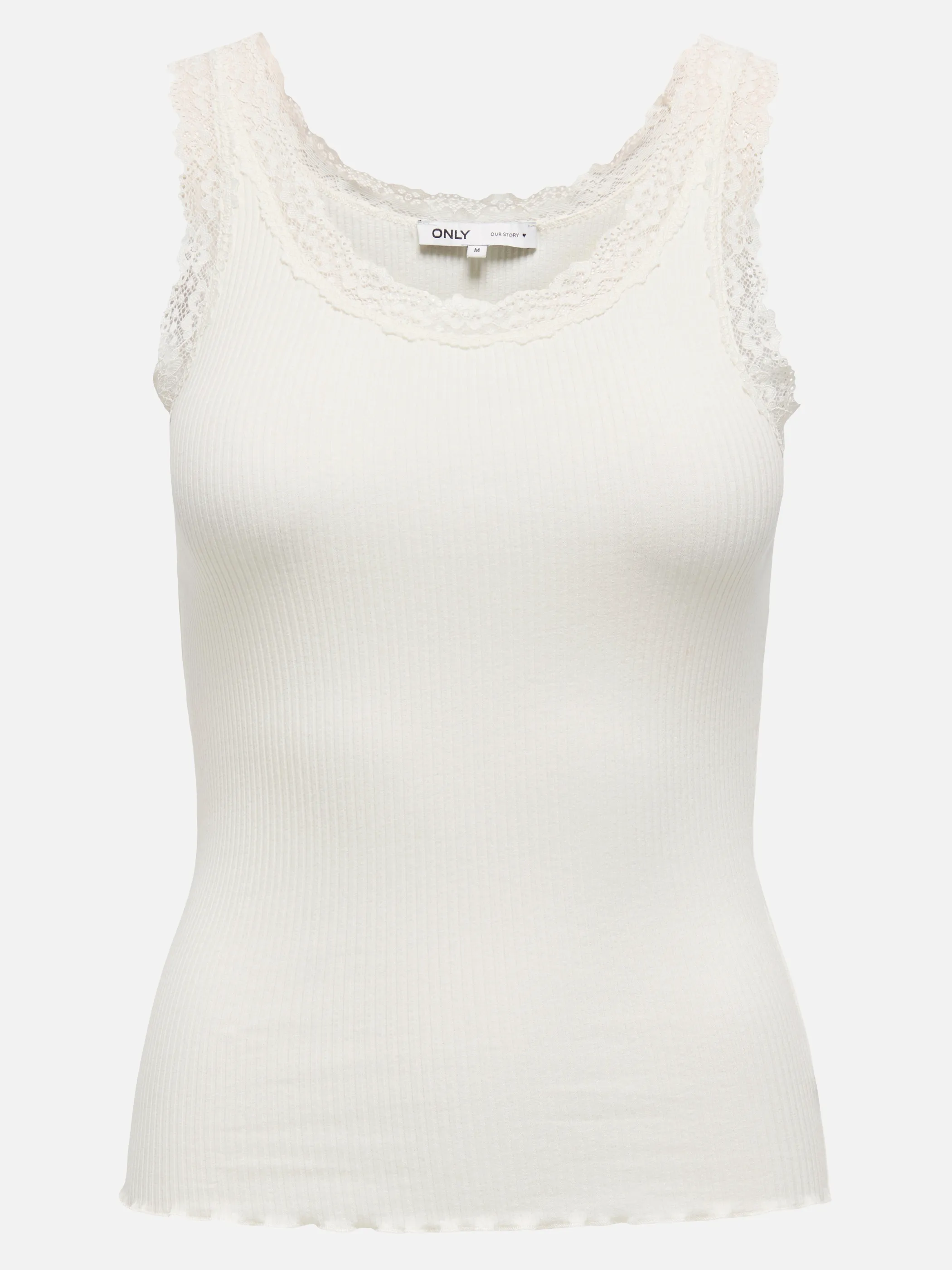 Only 15345994 ONLSARA SHARAI LACE T Weiß 910148 177922 3