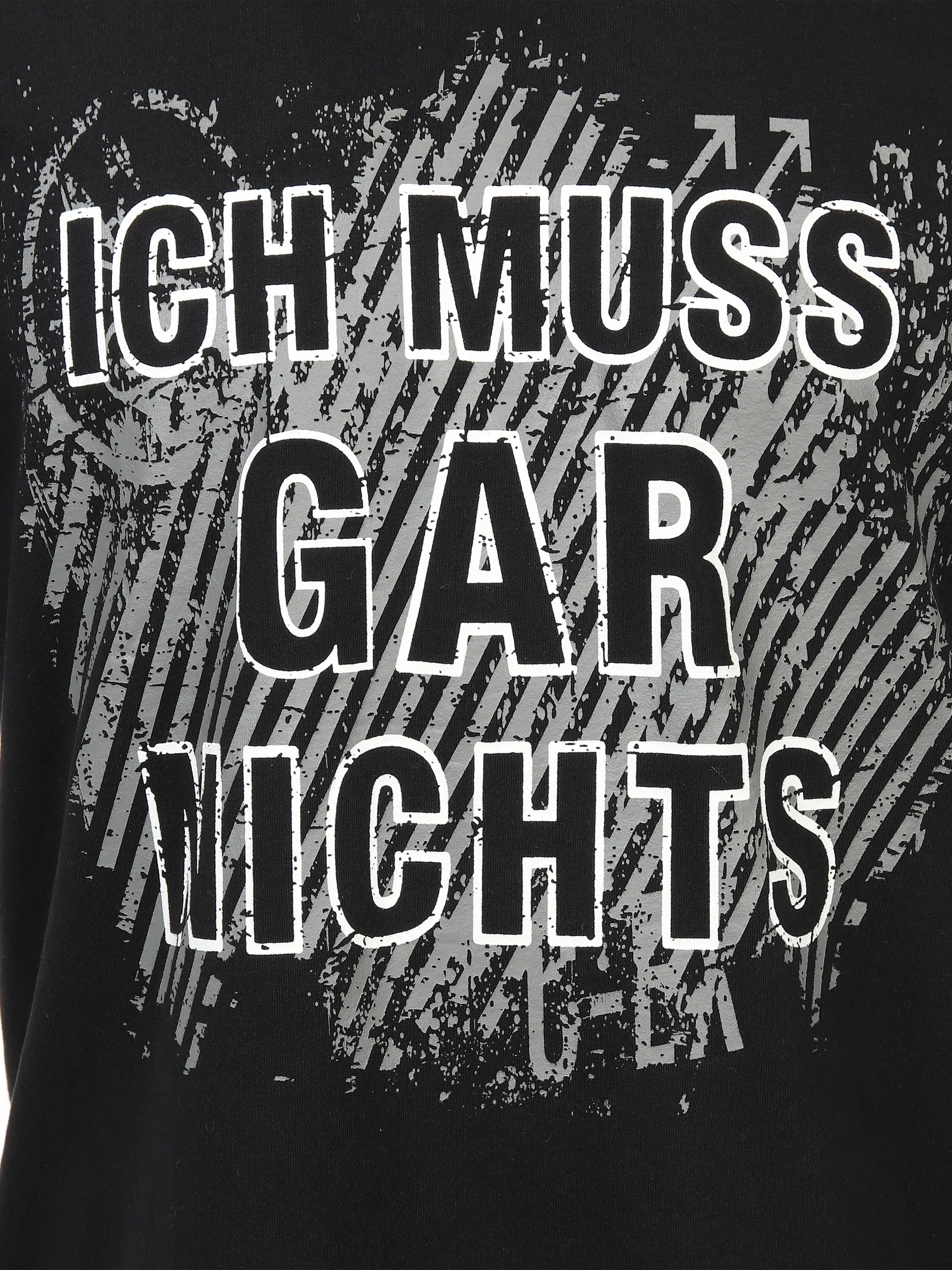 Worker He. T-Shirt 1/2 Arm Sprüche Schwarz 889118 BLACK 3 Worker He. T-Shirt 1/2 Arm Sprüche Schwarz 889118 BLACK 3