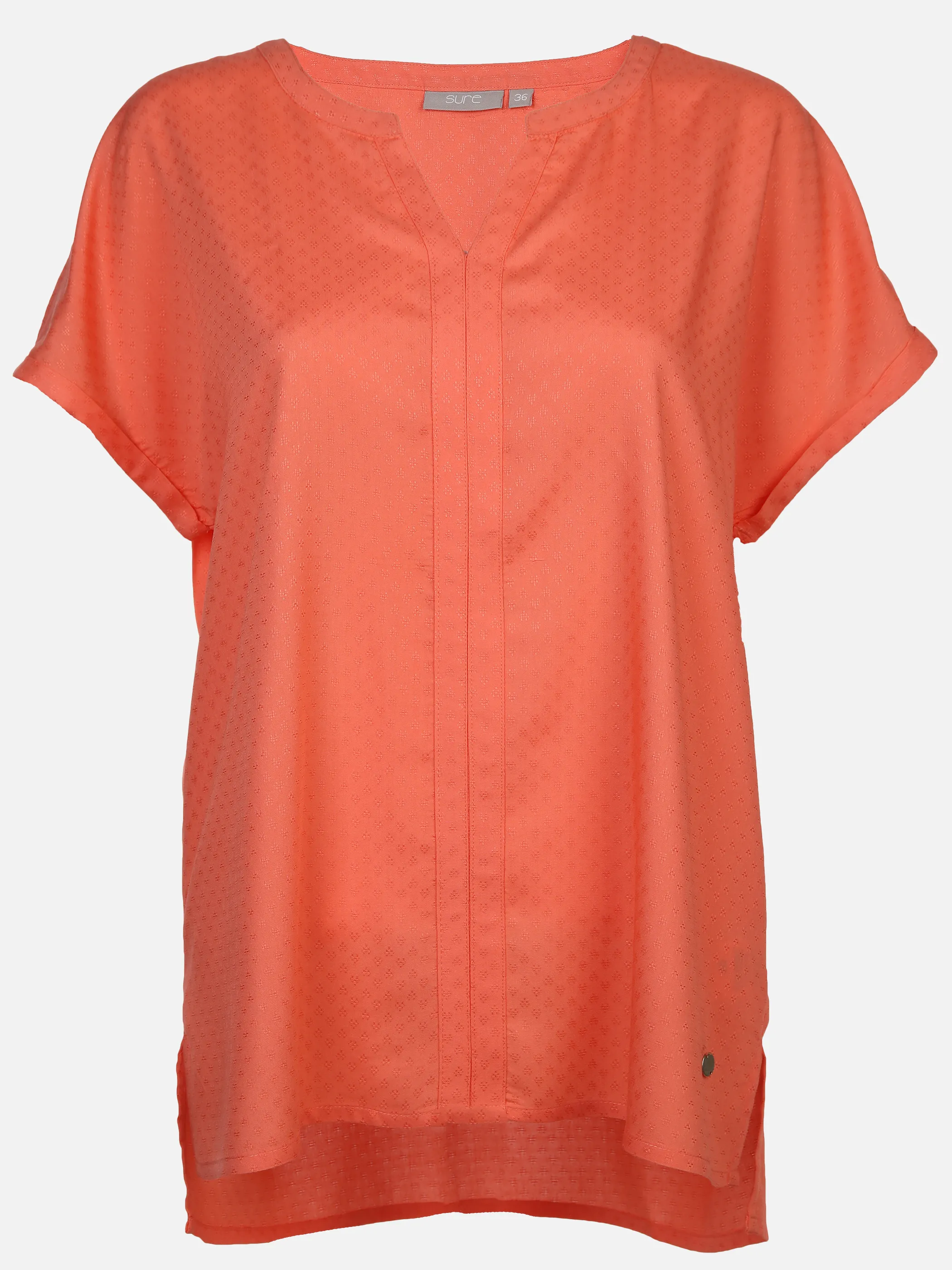 Sure Da-Bluse 1/2 Arm uni Orange 890386 PAPAYA 1 Sure Da-Bluse 1/2 Arm uni Orange 890386 PAPAYA 1