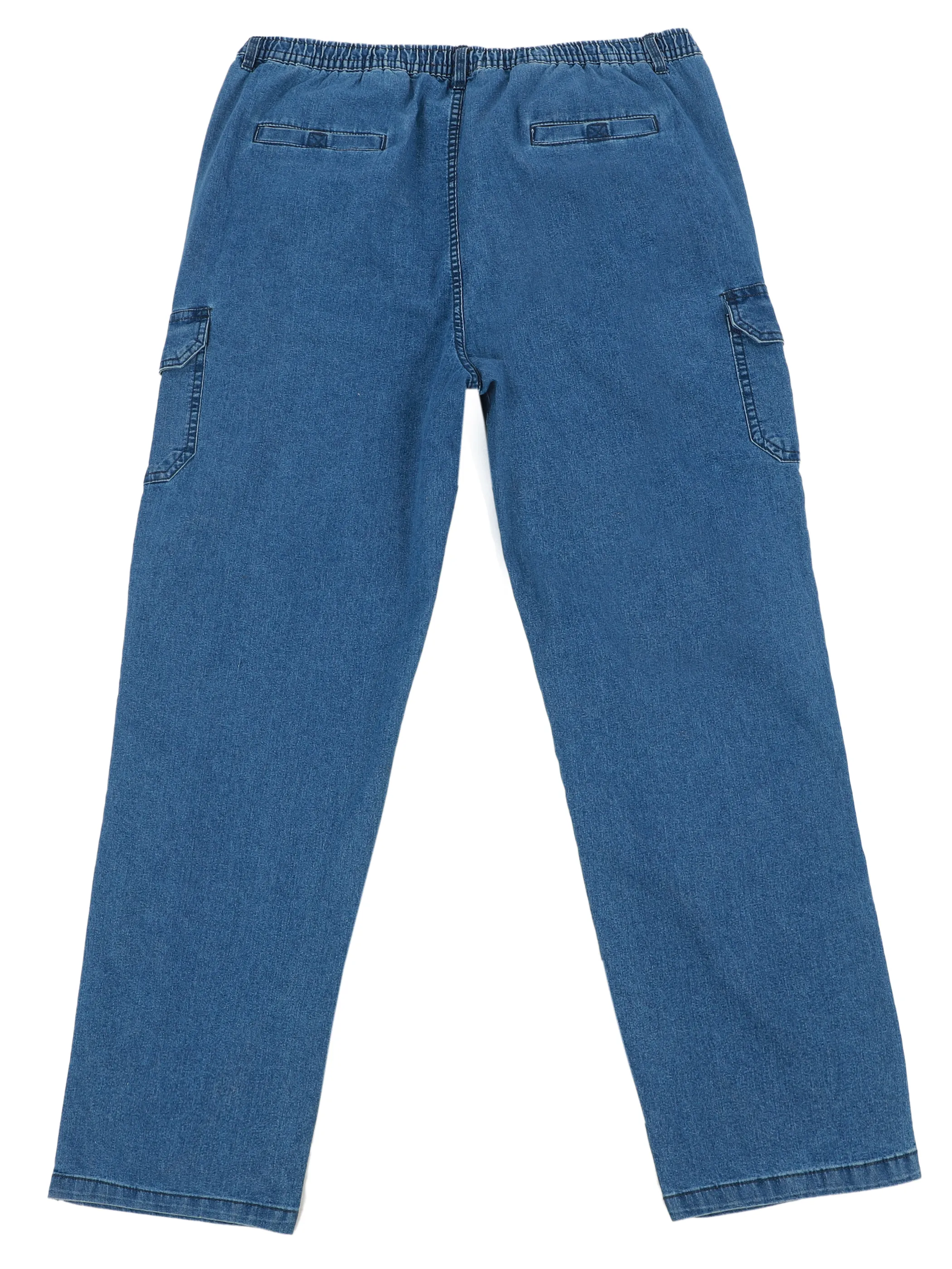 Marcel Battiston He. Jeans Schlupfhose Cargo Blau 741359 JEANSBLUE 2