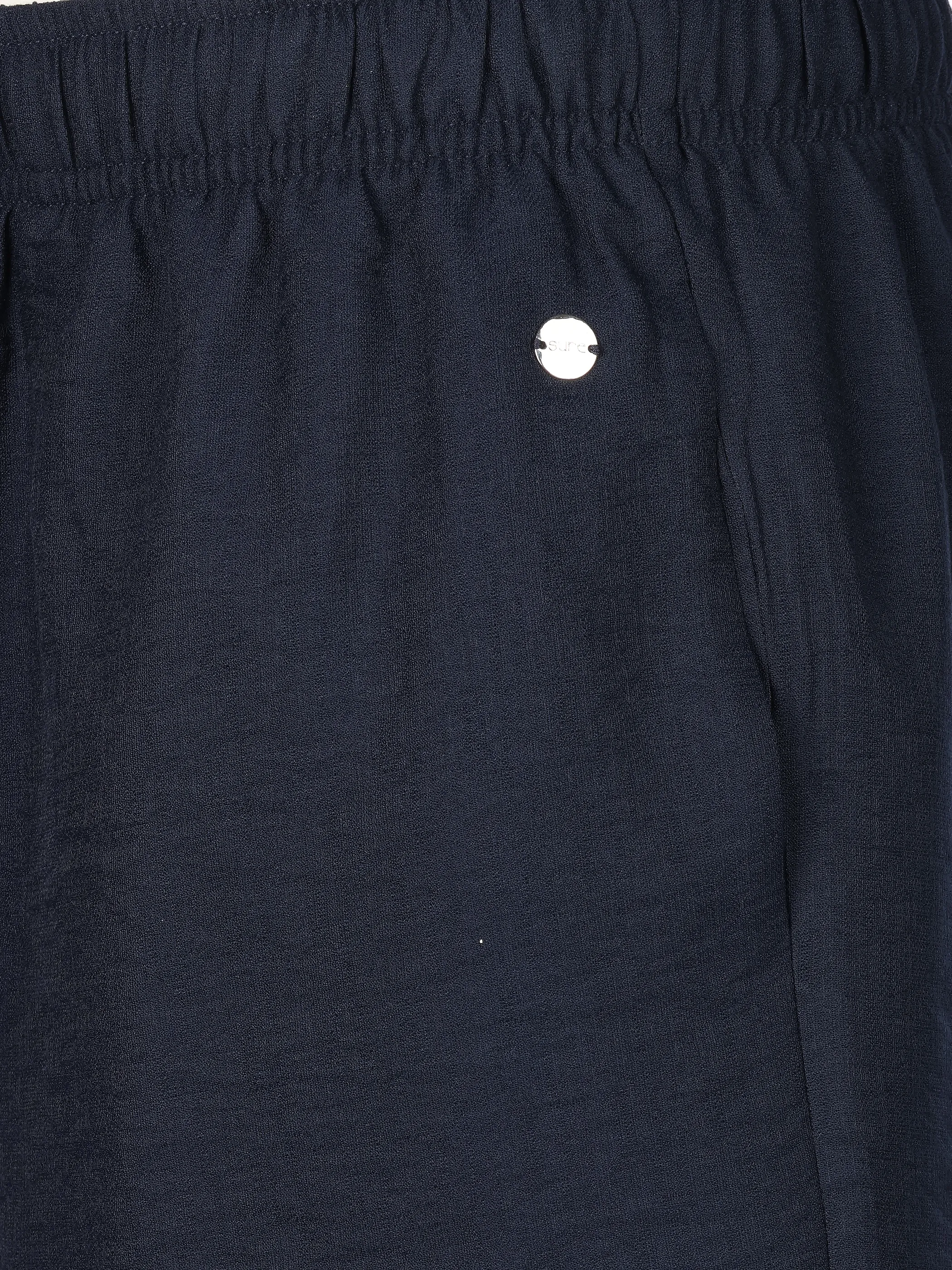 Sure Da. Shorts mit elastischem Bund Marine 928424 NAVY 4