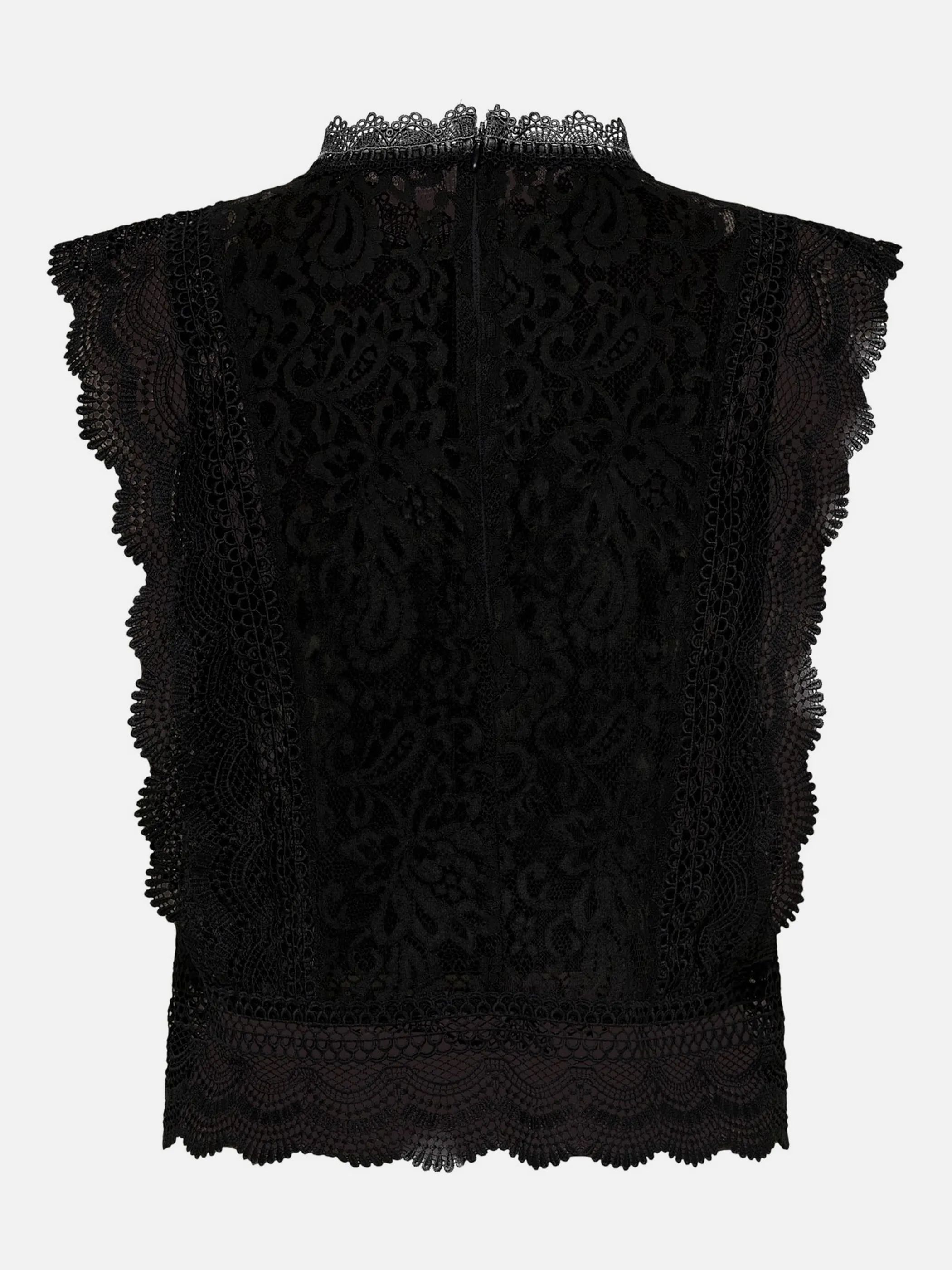 Only 15204604 ONLKARO S/L LACE TOP Schwarz 834766 177911 2