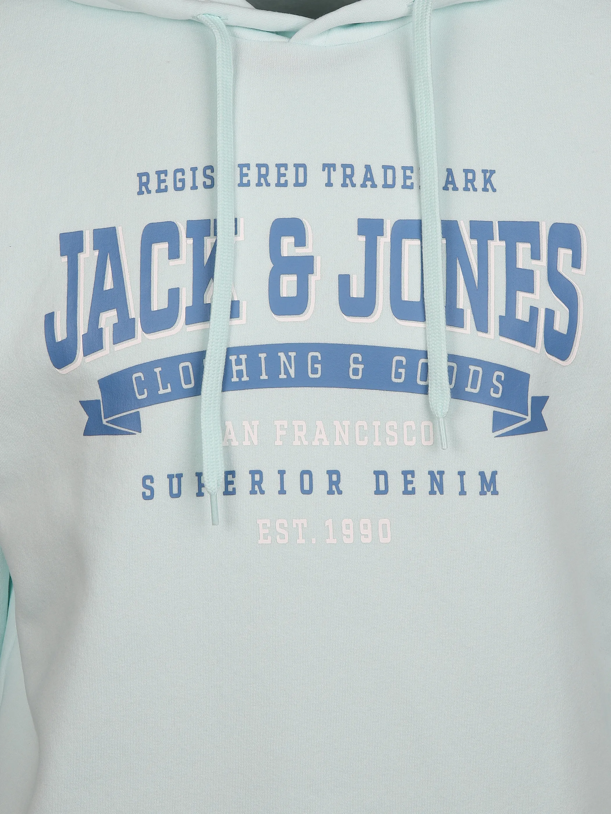 Jack Jones 12233597 JJELOGO SWEAT HOOD 2 Türkis 887986 177573001 3 Jack Jones 12233597 JJELOGO SWEAT HOOD 2 Türkis 887986 177573001 3
