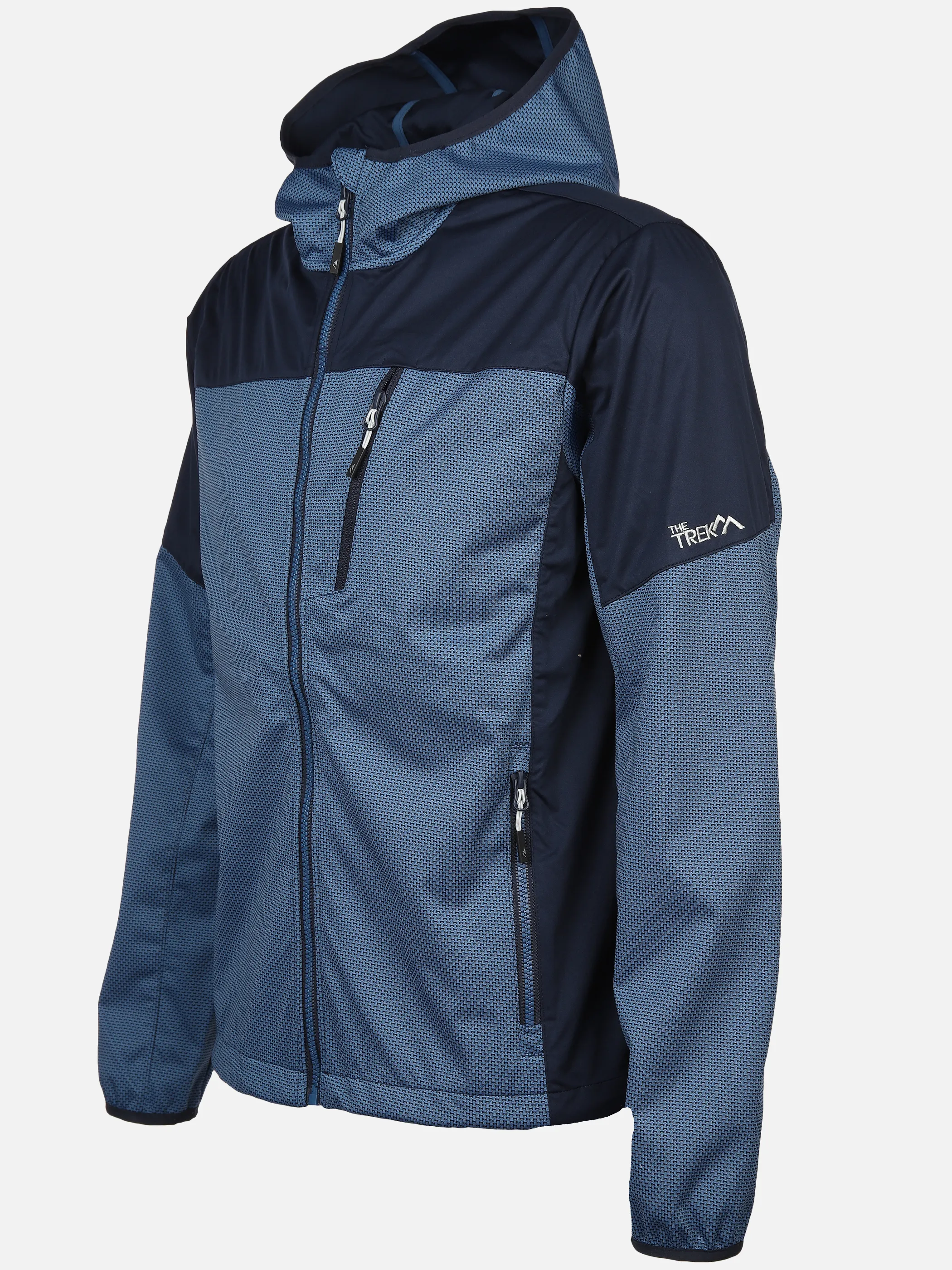 Grinario Sports Herren Softshell-Jacke Blau 888353 BLUE 3