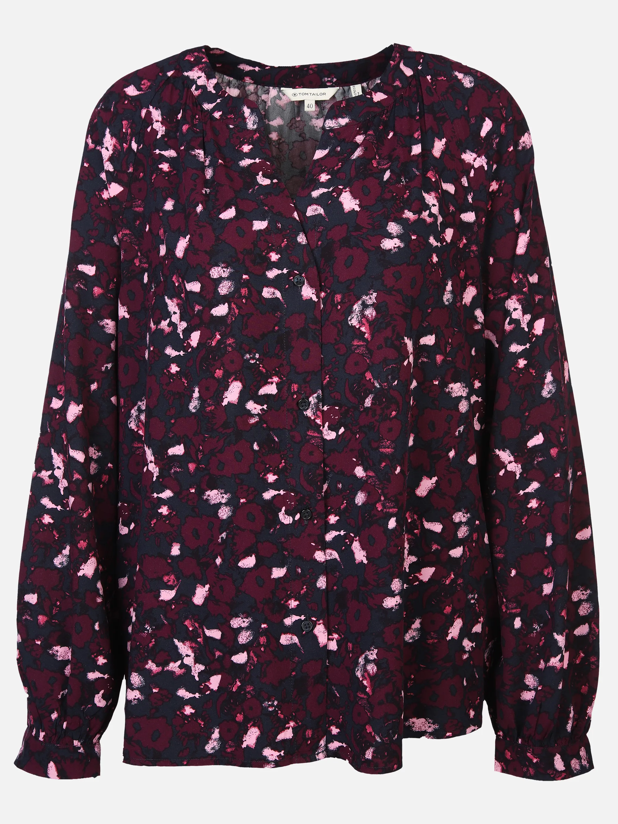 Tom Tailor 1043215 printed longsleeve blo Pink 898618 35893 1 Tom Tailor 1043215 printed longsleeve blo Pink 898618 35893 1