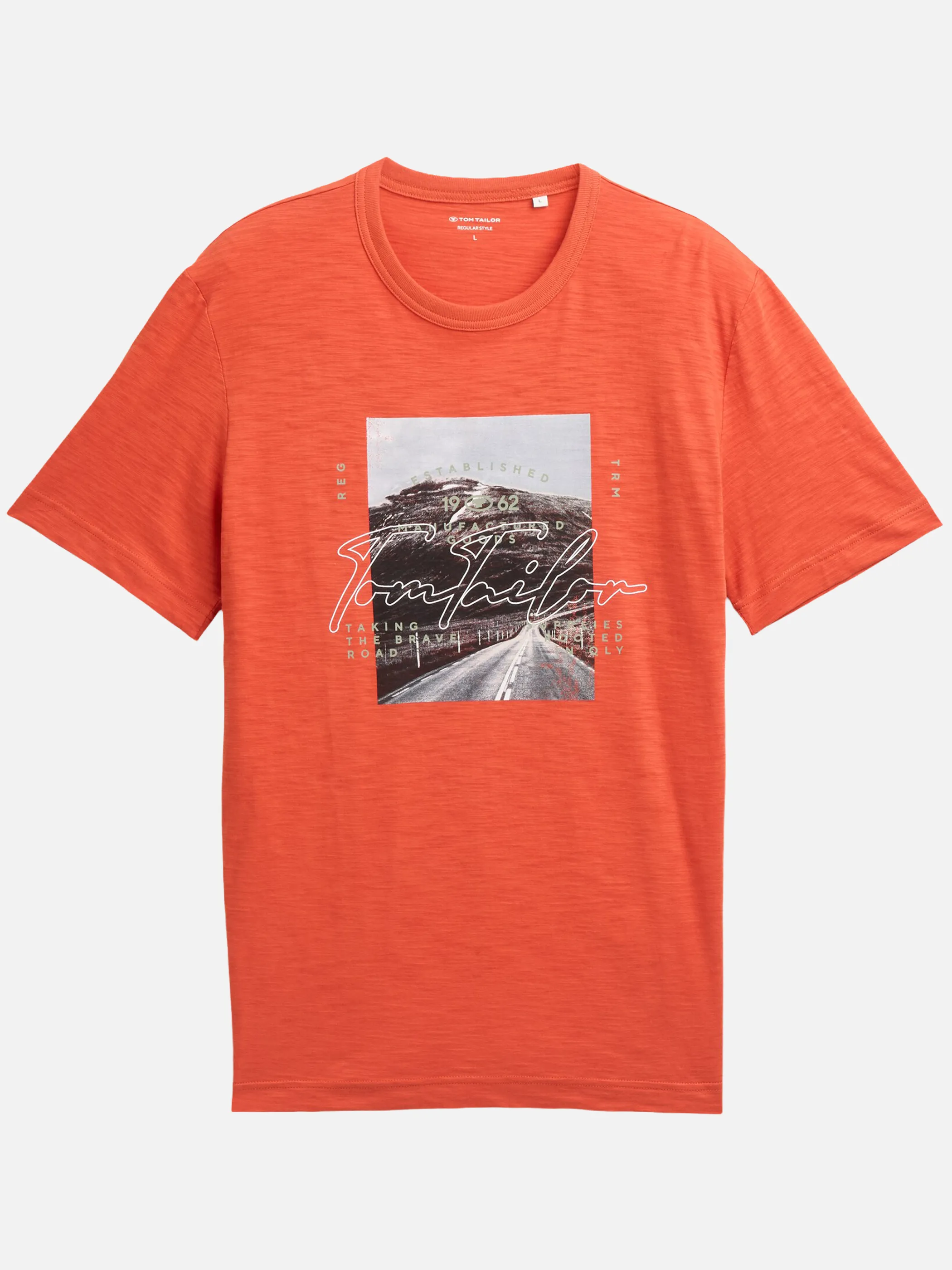 Tom Tailor 1050175 photoprint  t-shirt Rot 922112 11214 3