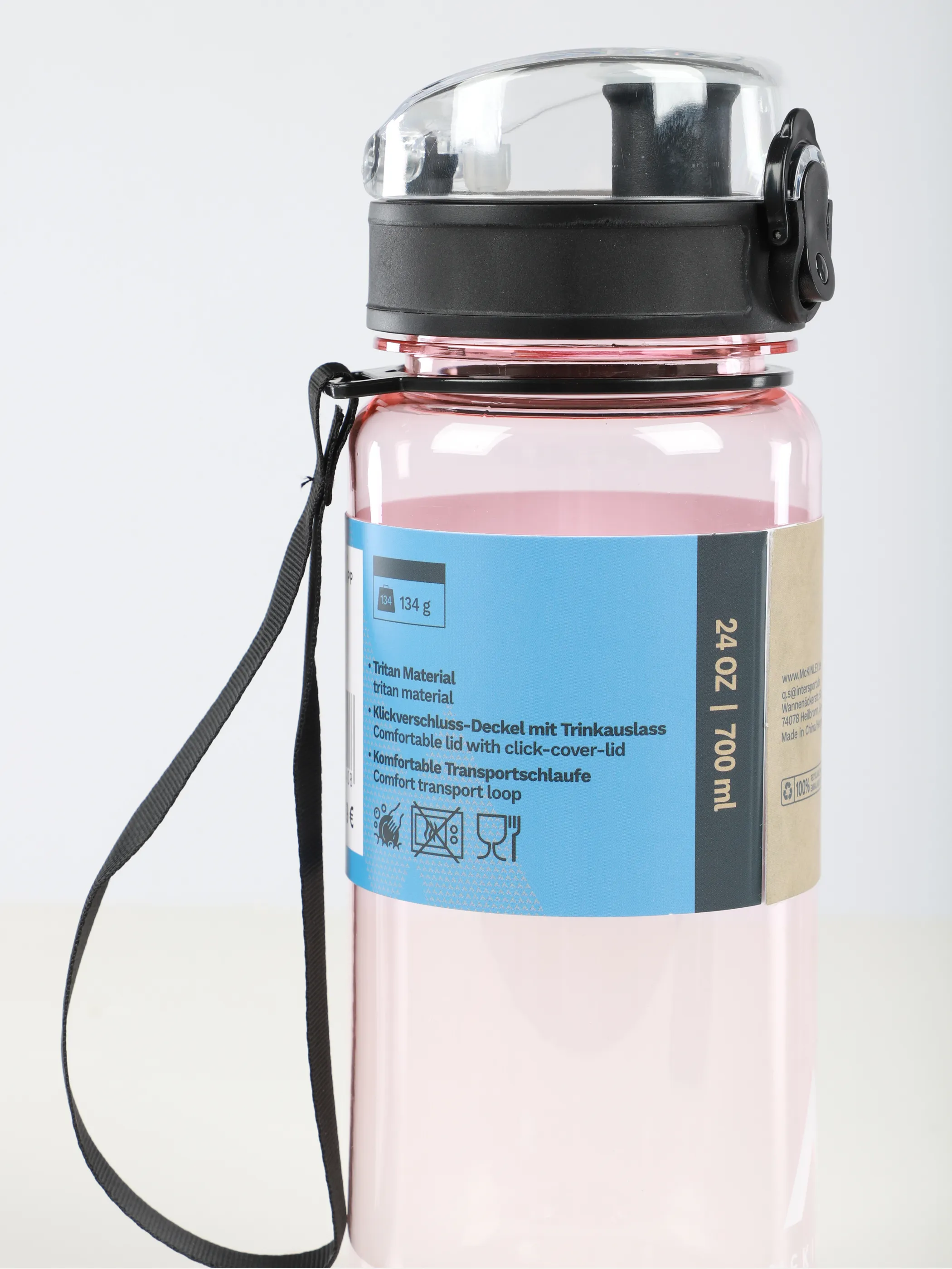 Mc Kinley Trinkflasche Tritan 700ml Rosa 907689 102 3