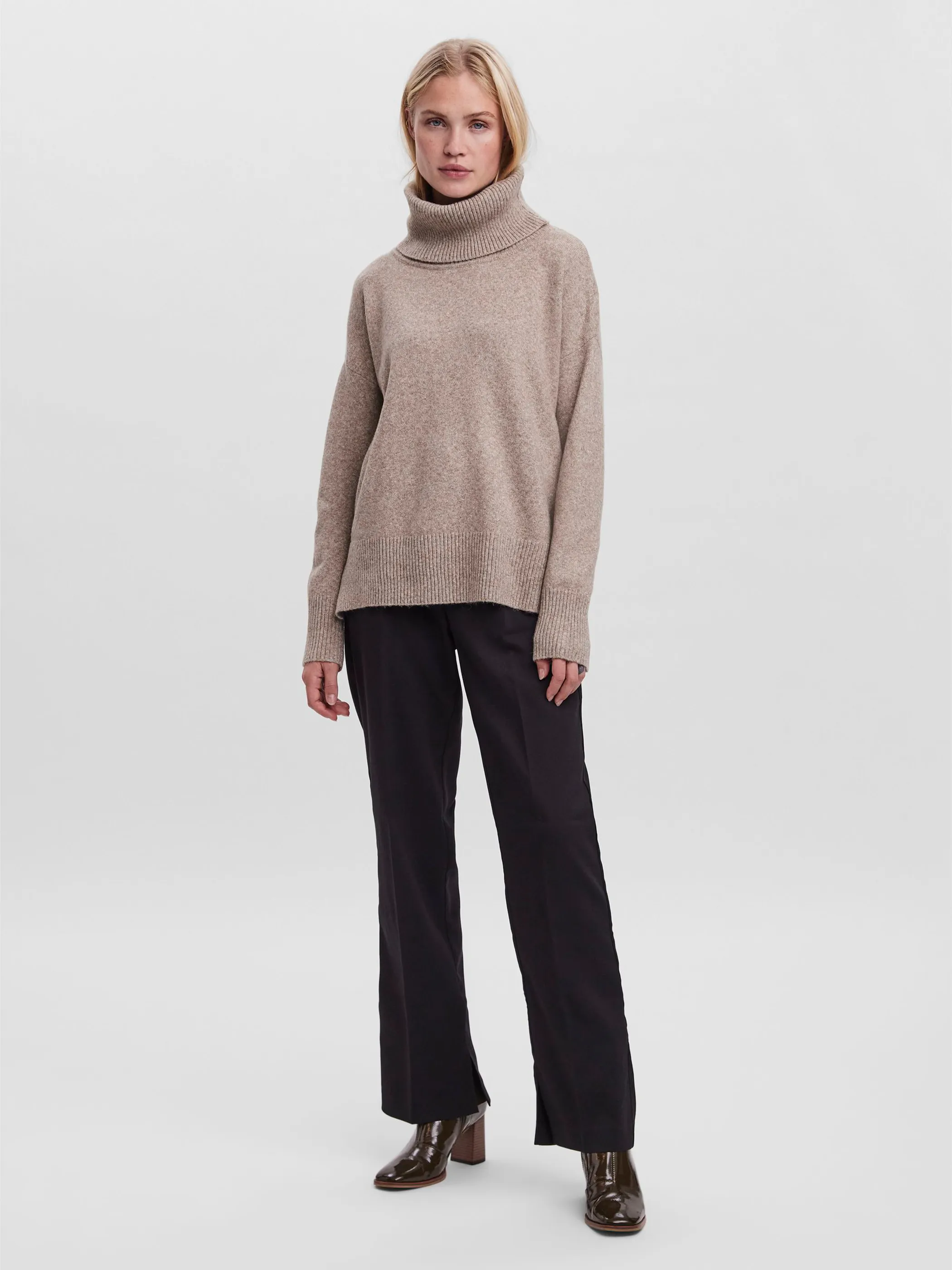 Vero Moda 10231324 VMDOFFY LS COWLNECK B Braun 842567 253617001 3 Vero Moda 10231324 VMDOFFY LS COWLNECK B Braun 842567 253617001 3