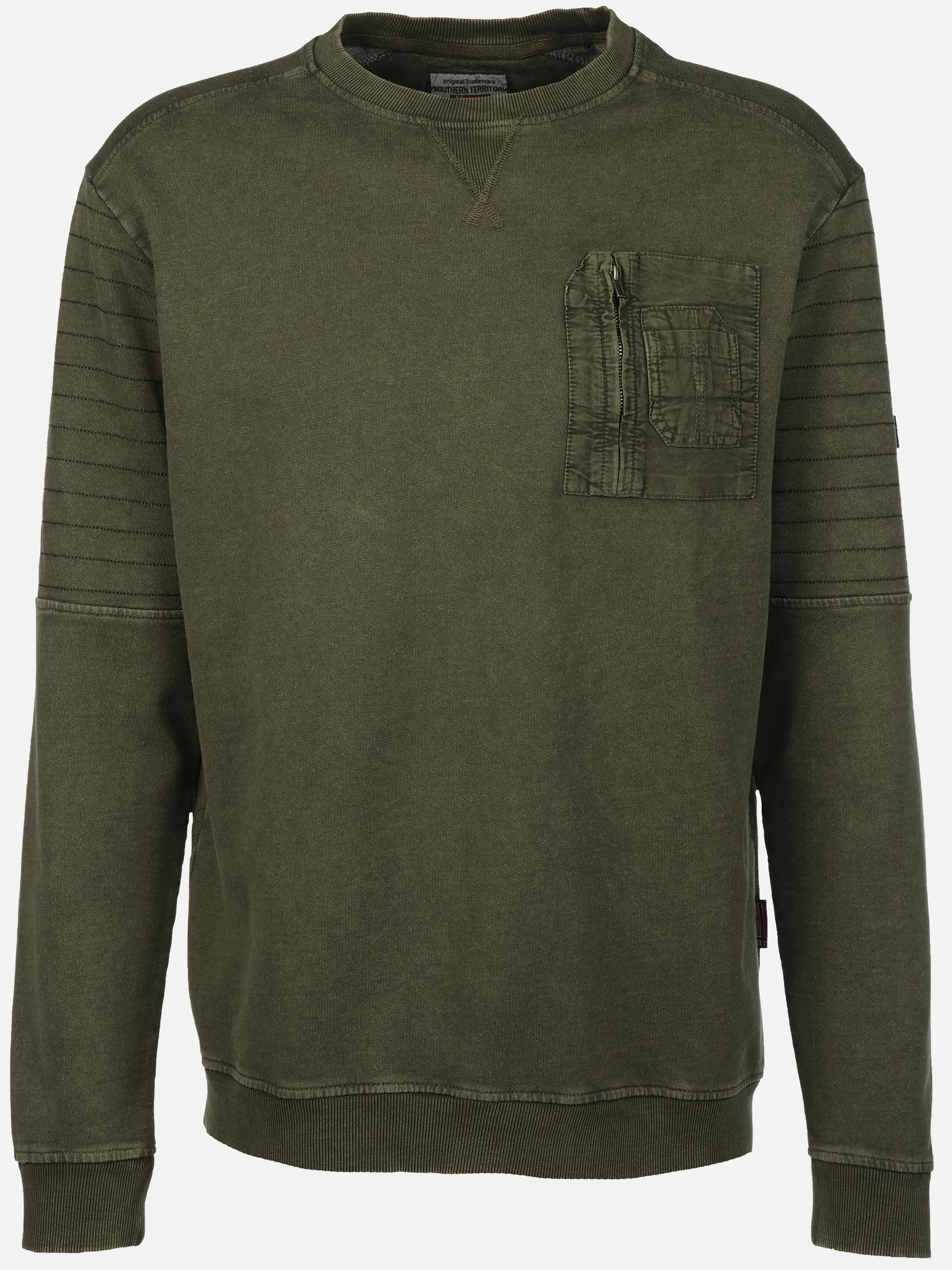 Southern Territory He. Sweatshirt Brusttasche Oliv 918971 051 1 Southern Territory He. Sweatshirt Brusttasche Oliv 918971 051 1