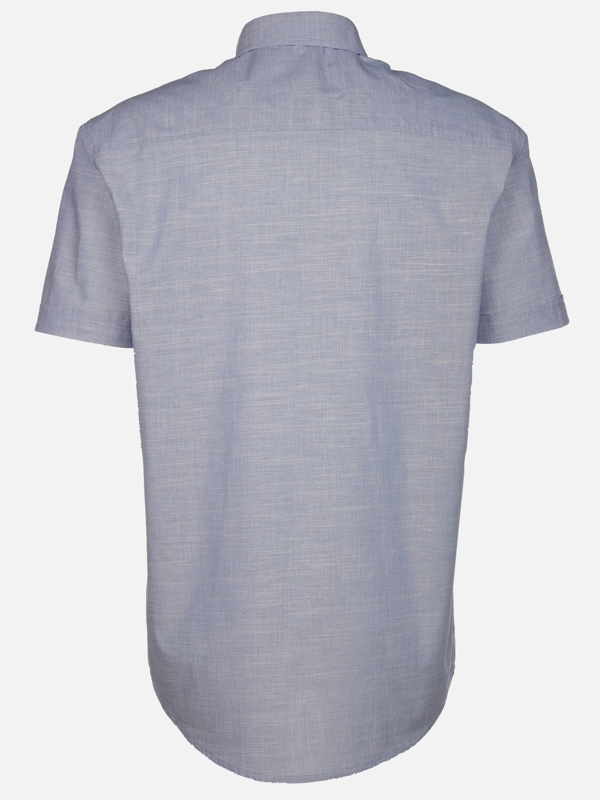 Jim Spencer He. Freizeithemd 1/2 Arm slub Blau 908751 BLUE 2